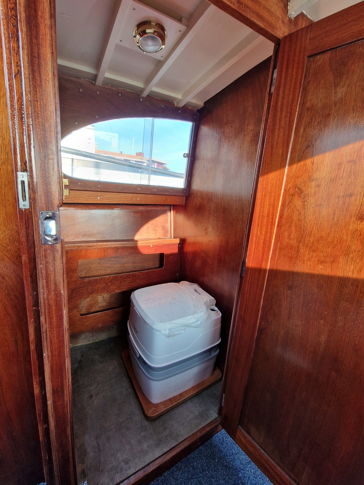Portier Holiday 1955 – Gerestaureerde houten speedcruiser - Foto 7