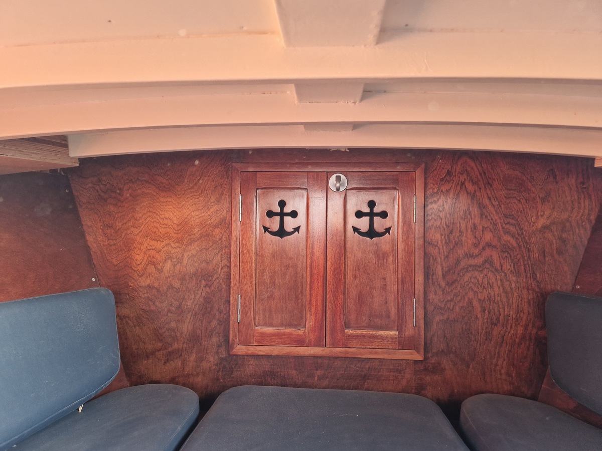 Portier Holiday 1955 – Gerestaureerde houten speedcruiser - Foto 8