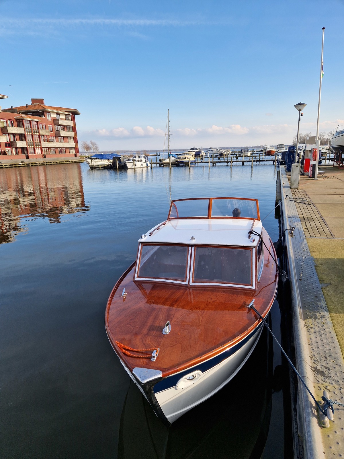 Portier Holiday 1955 – Gerestaureerde houten speedcruiser - Foto 10