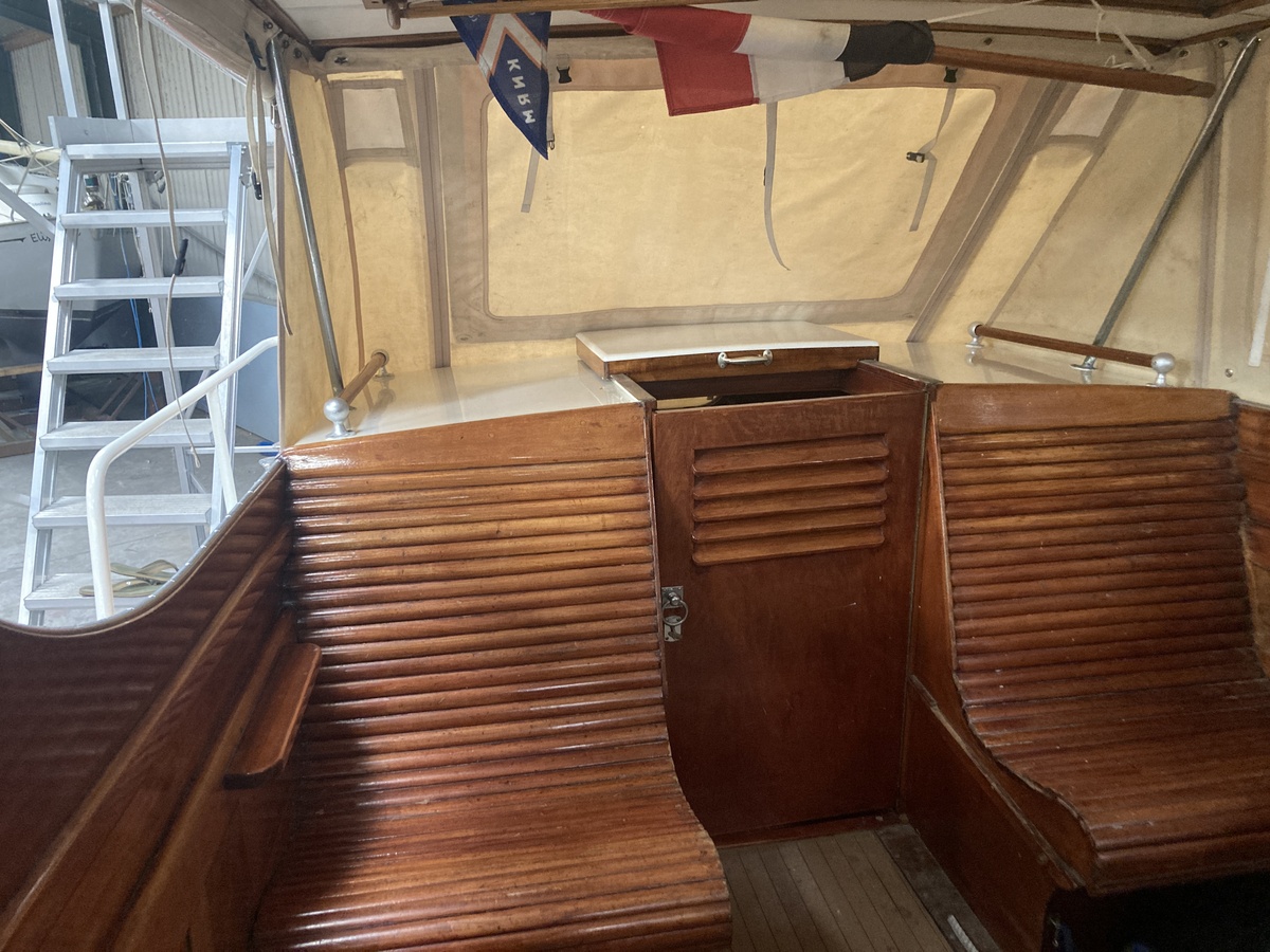 Super van Craft 1977 – stalen klassieke met 0,5m diepgang - Foto 14