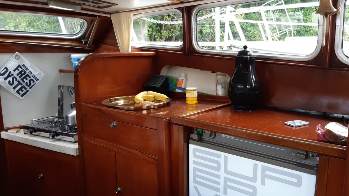 Super van Craft 1977 – stalen klassieke met 0,5m diepgang - Foto 22