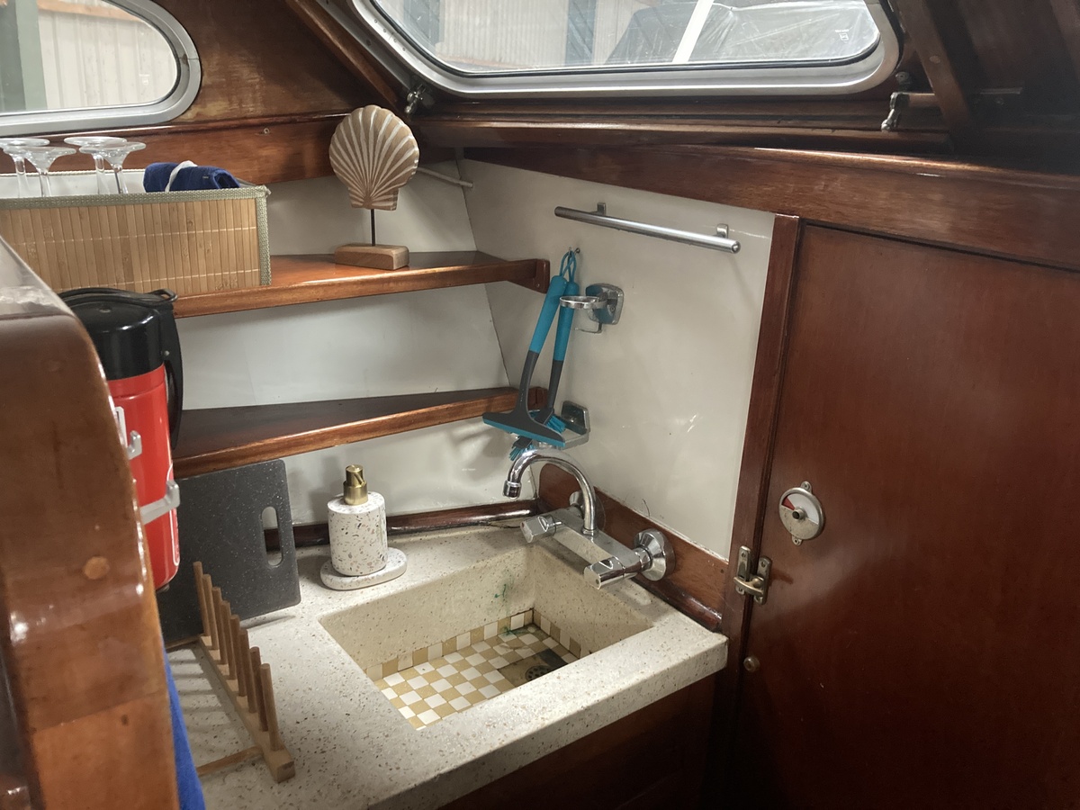 Super van Craft 1977 – stalen klassieke met 0,5m diepgang - Foto 23