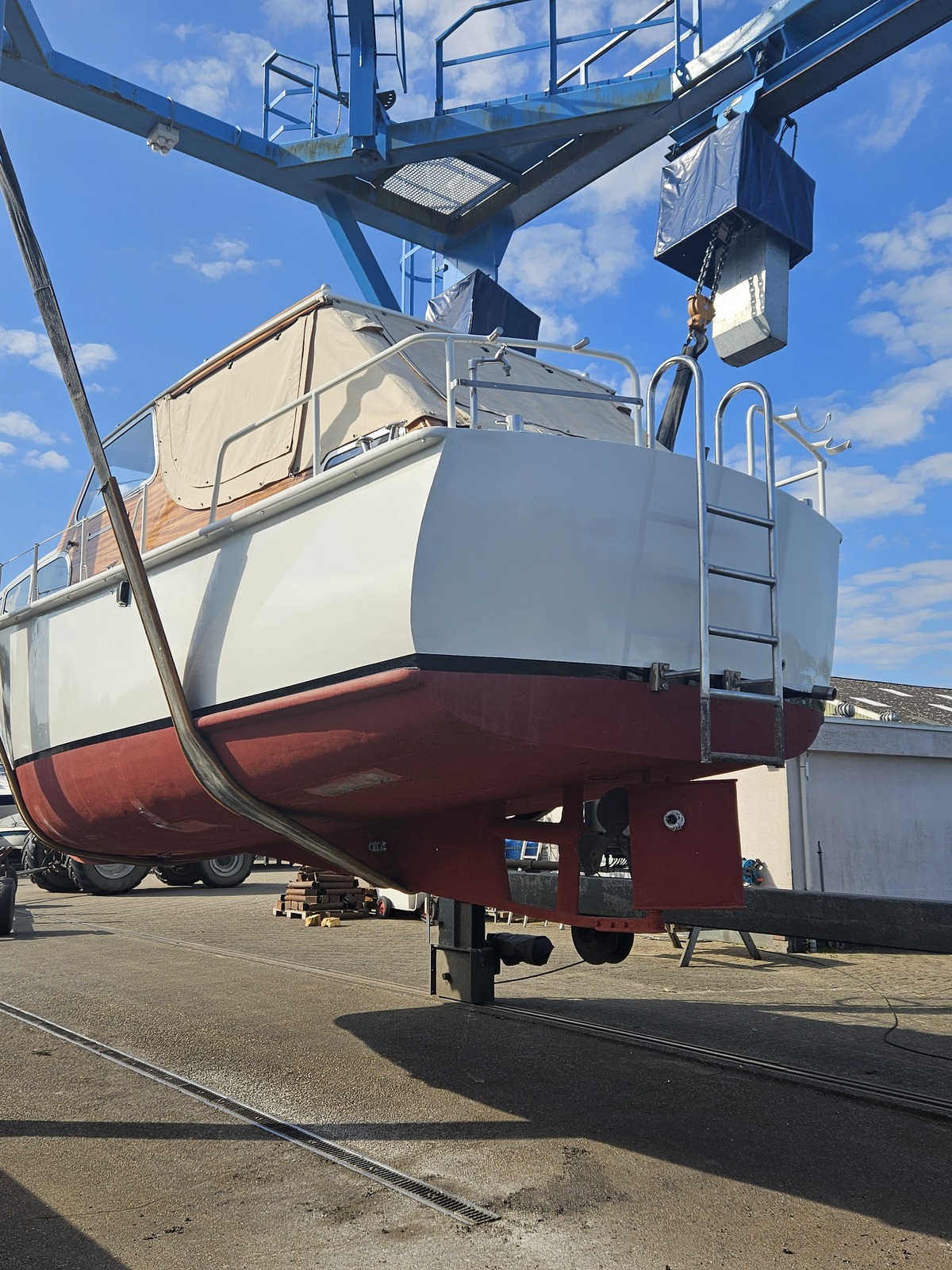 Super van Craft 1977 – stalen klassieke met 0,5m diepgang - Foto 30