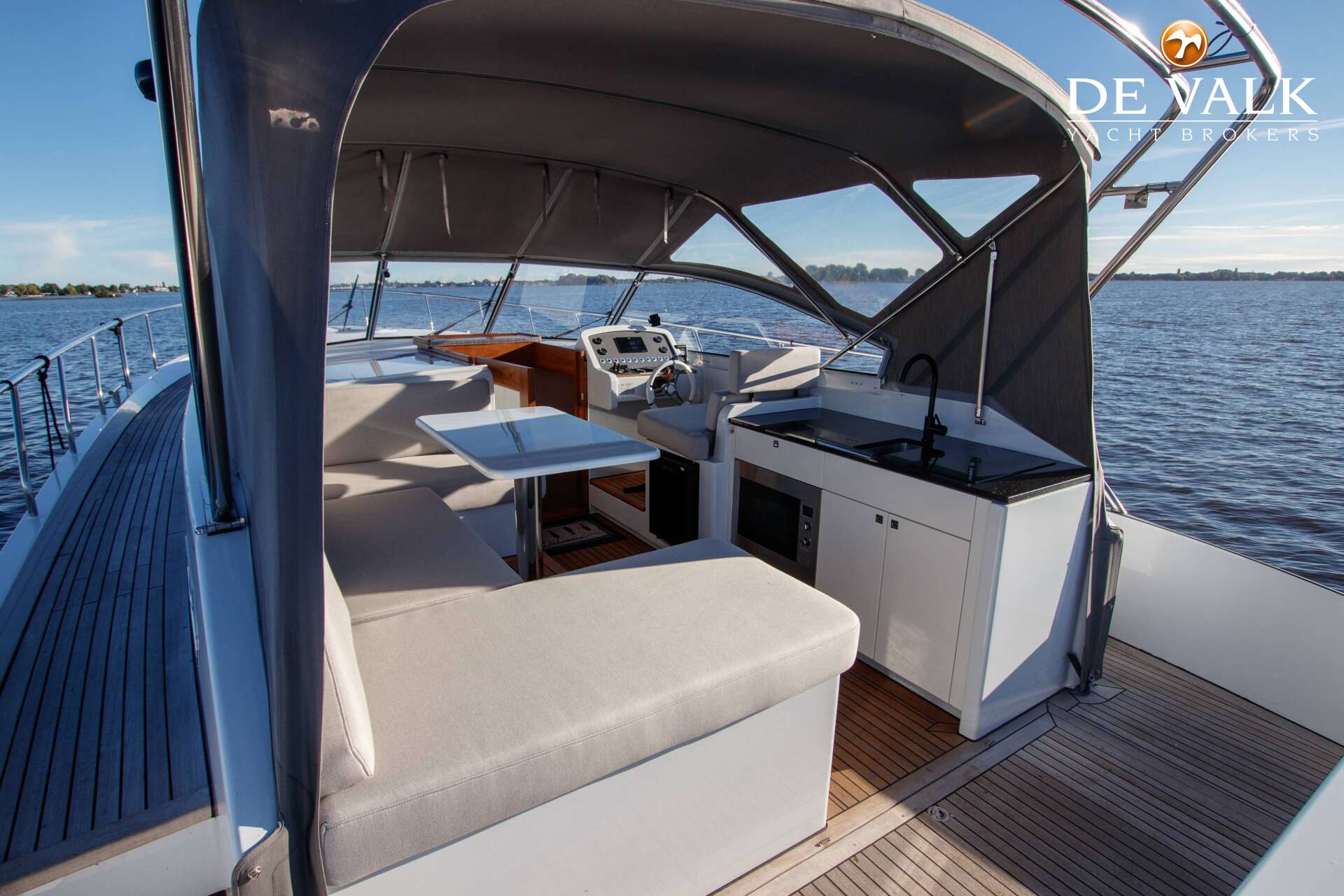 Van der Heijden 1350 Cruiser 2021 – stalen kruiser met buitenkombuis - Foto 14