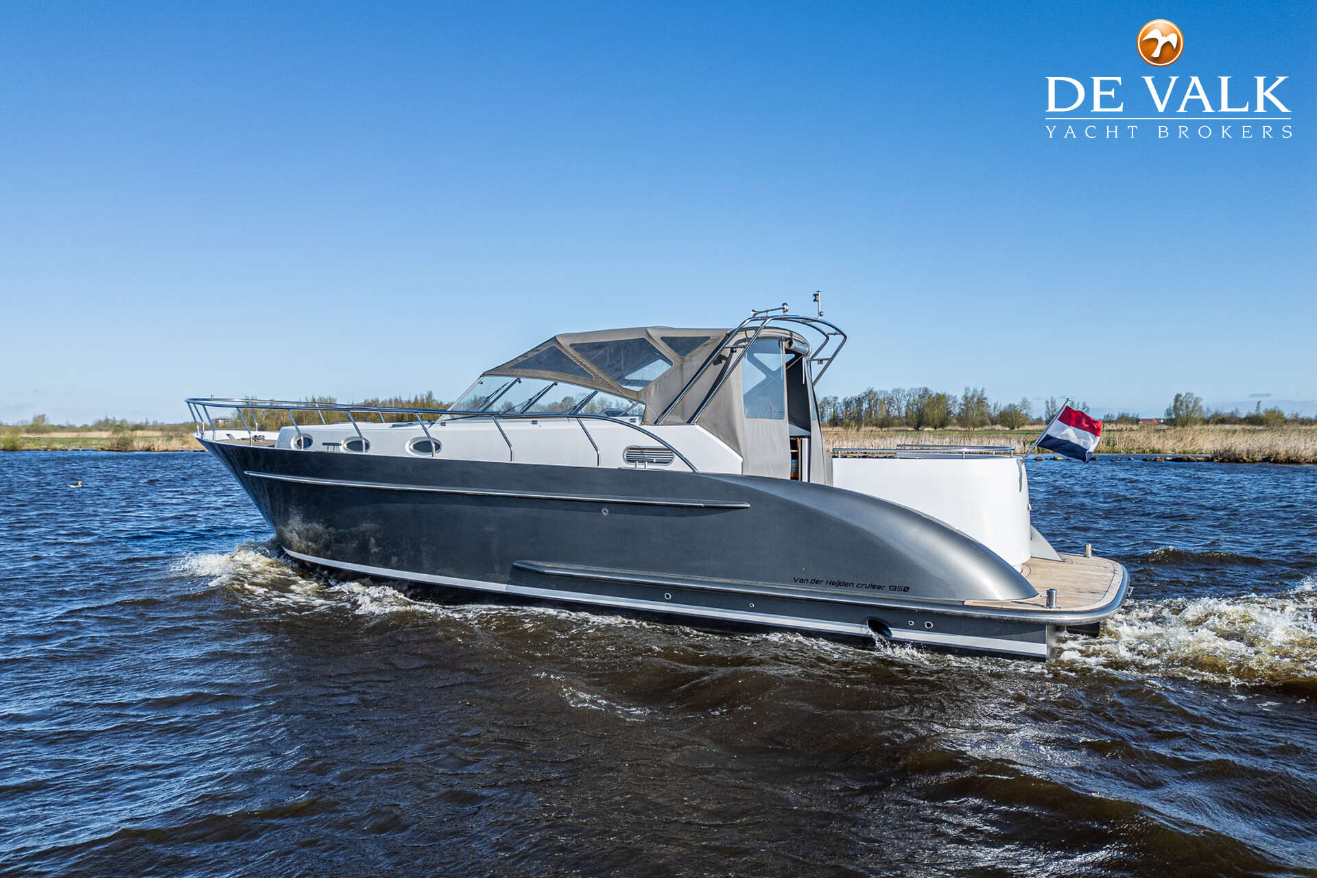 Van der Heijden 1350 Cruiser 2021 – stalen kruiser met buitenkombuis - Foto 8