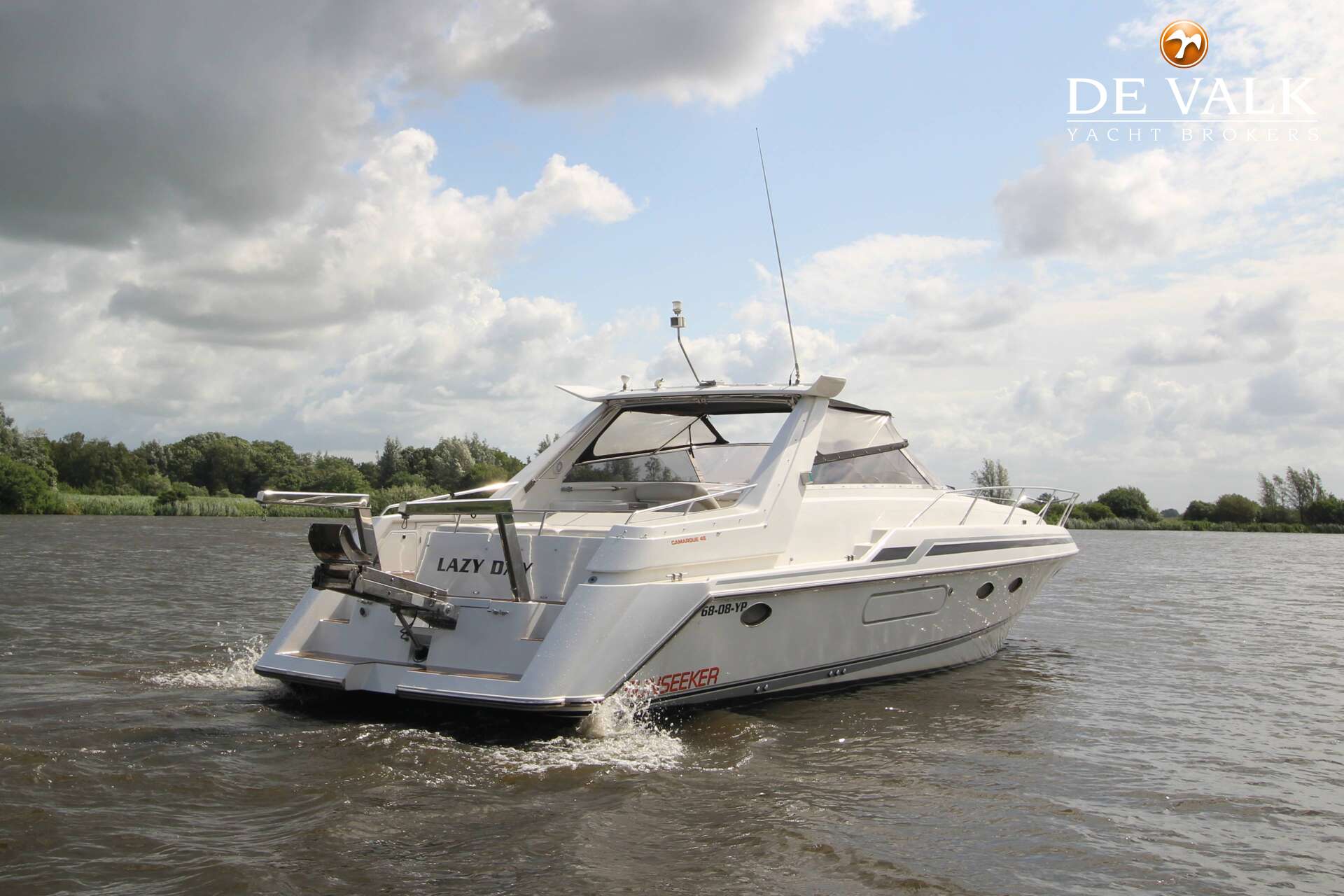 Sunseeker Camargue 46 (1991) – Sportief motorjacht met overdekt ligplaats - Foto 6