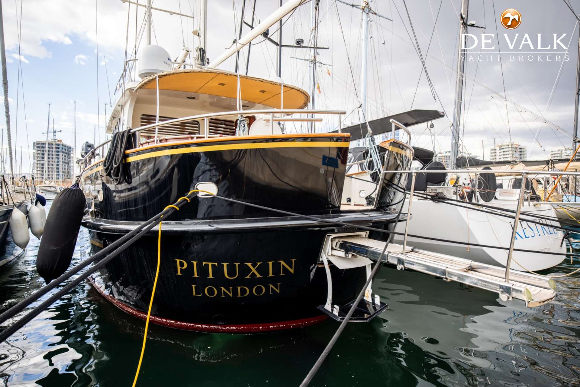 Laurent Giles Motorsailer Steel 23m - Foto 2