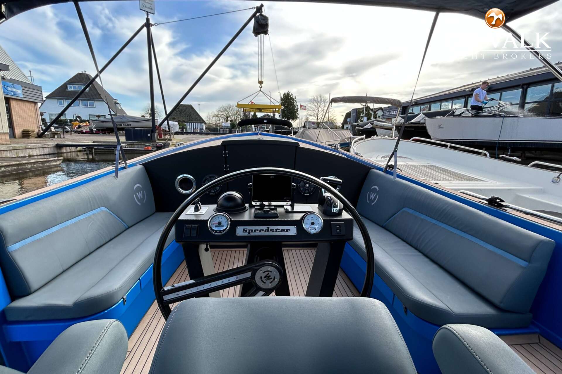 Waterdream S-850 Speedster 2022 – Onderhoudsarm aluminium - Foto 18