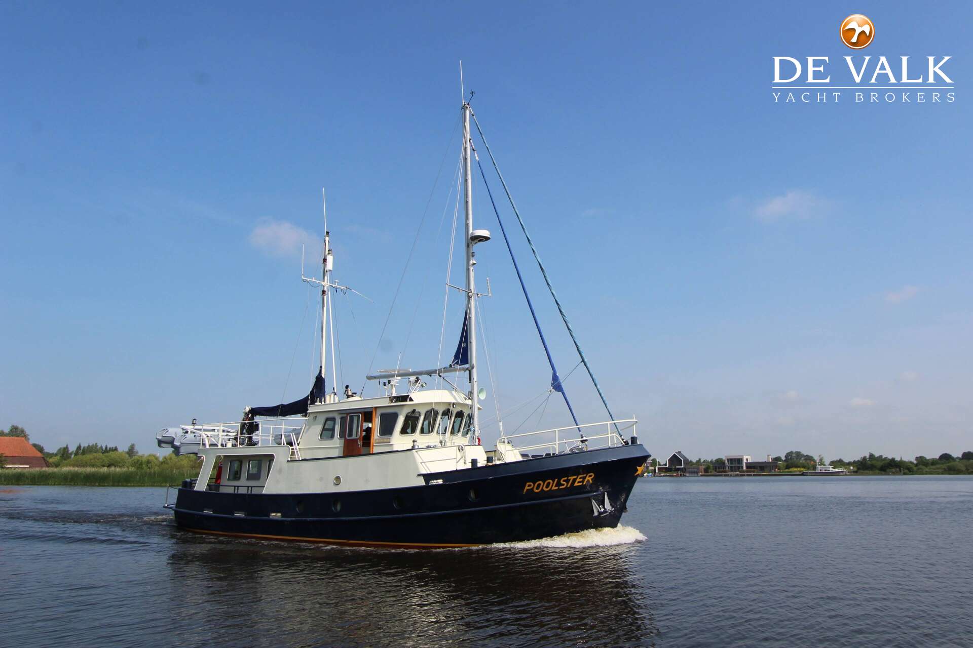 Custom Explorer Trawler 2000 – stalen oceanvaarder 18,45m - Foto 19