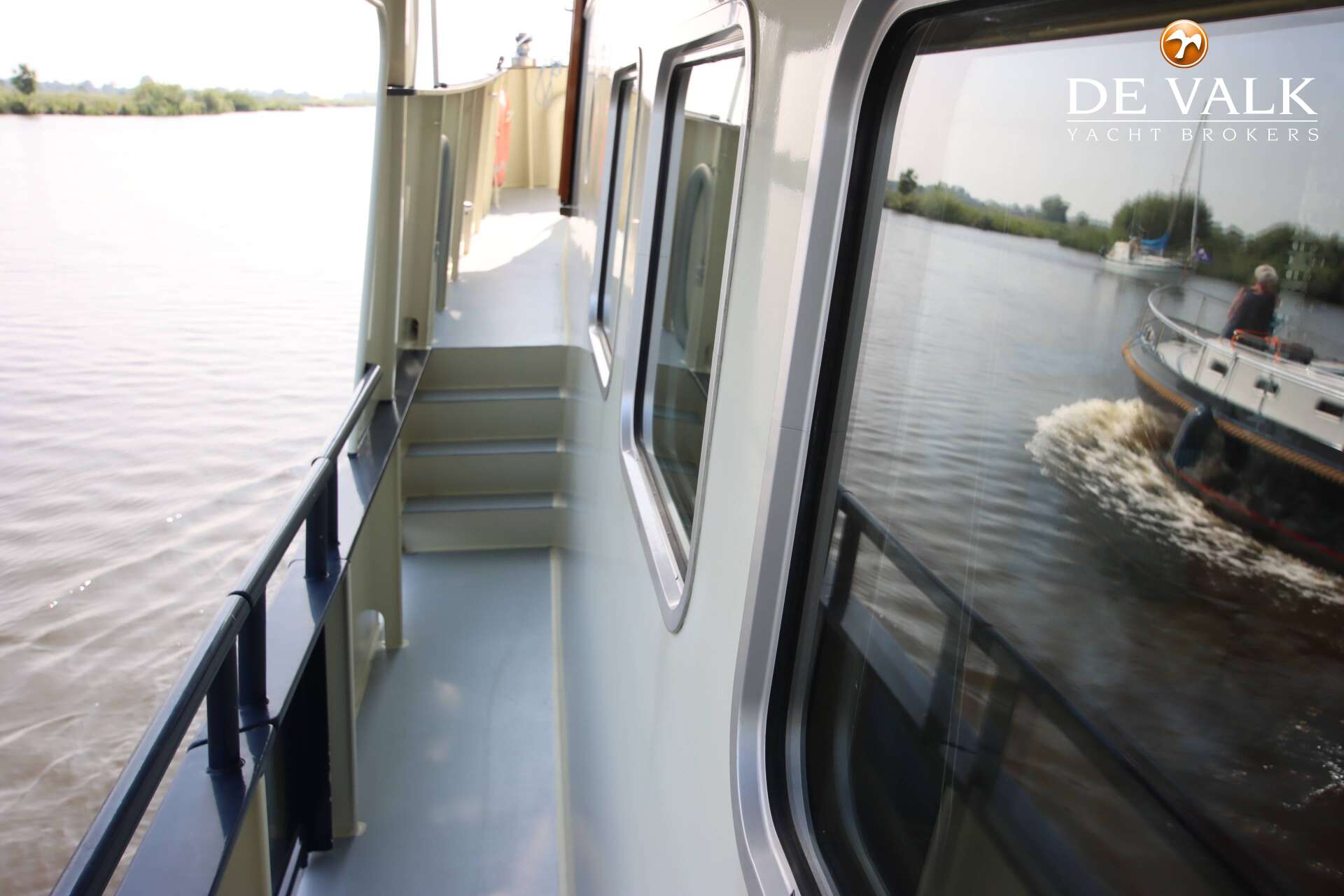 Custom Explorer Trawler 2000 – stalen oceanvaarder 18,45m - Foto 10