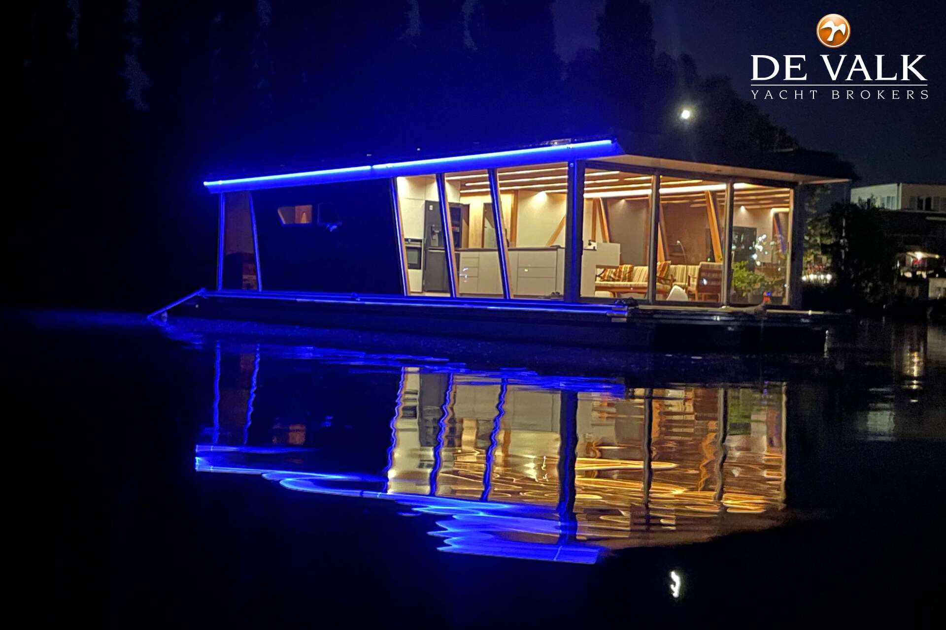 Custom Built Houseboat luxe motorjacht - Foto 2