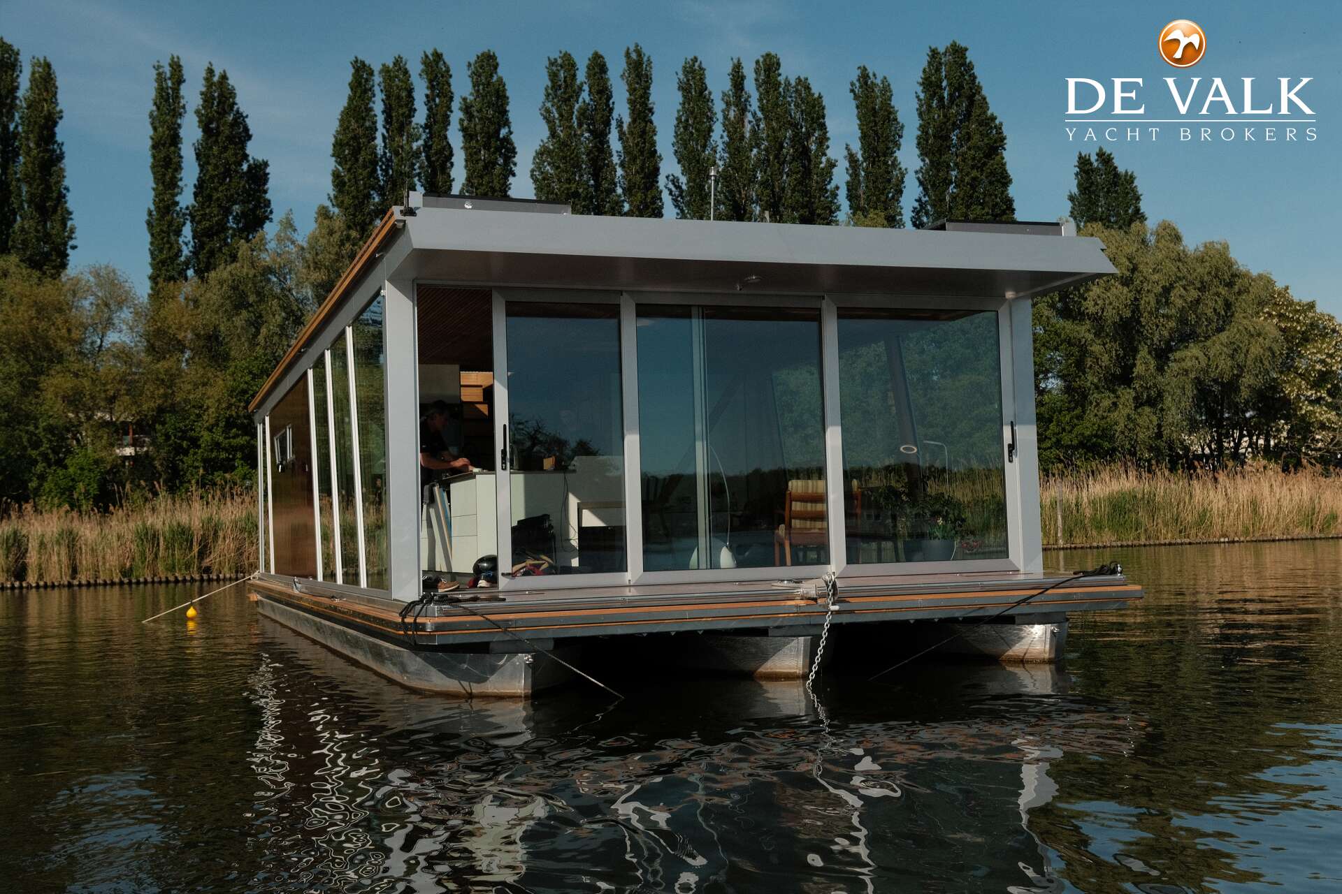 Custom Built Houseboat luxe motorjacht - Foto 11