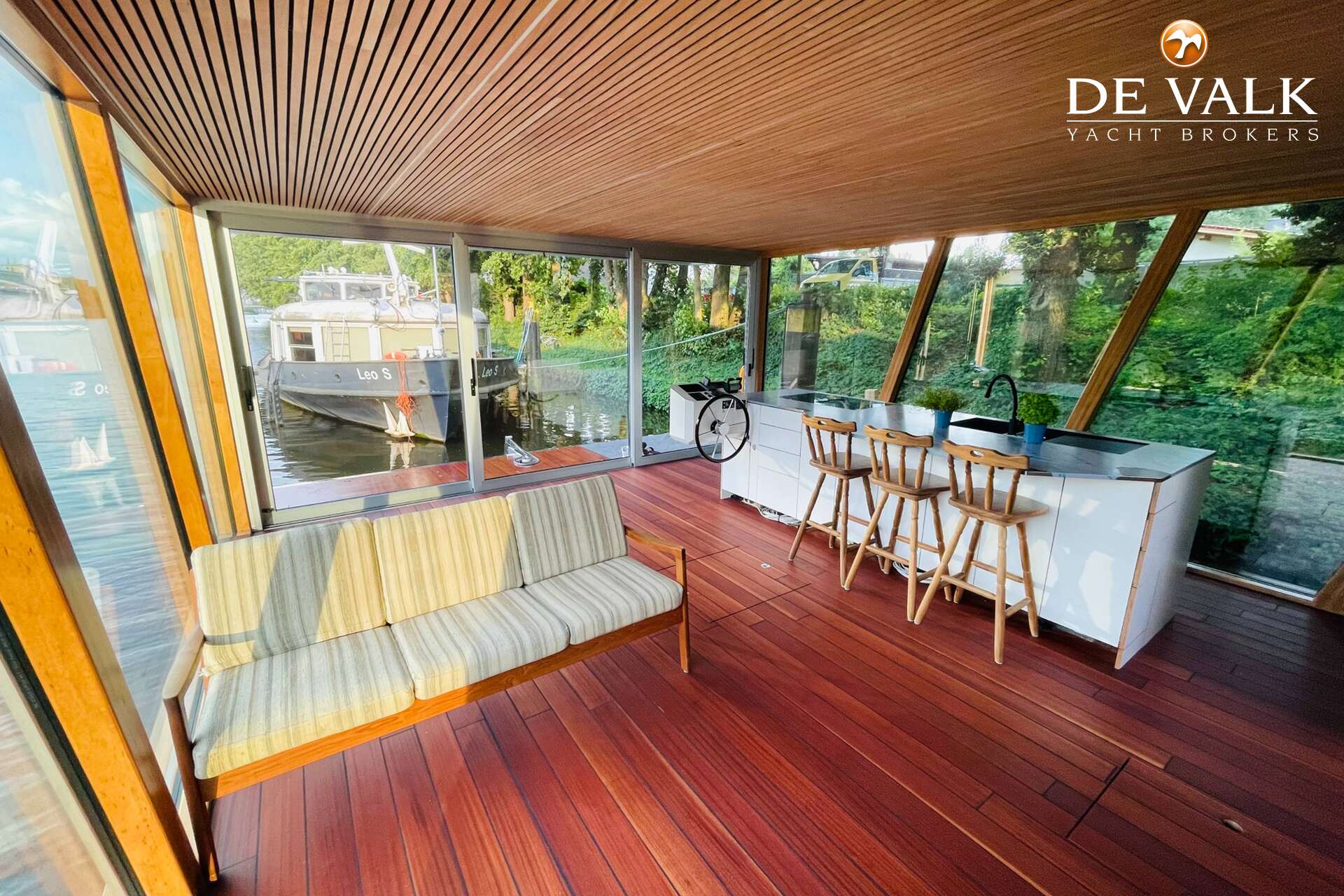 Custom Built Houseboat luxe motorjacht - Foto 21