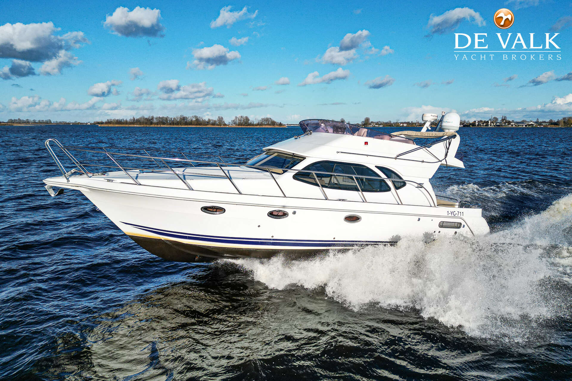 Galeon 380 Fly 2005 – Poolse flybridge met lage motoruren - Foto 11