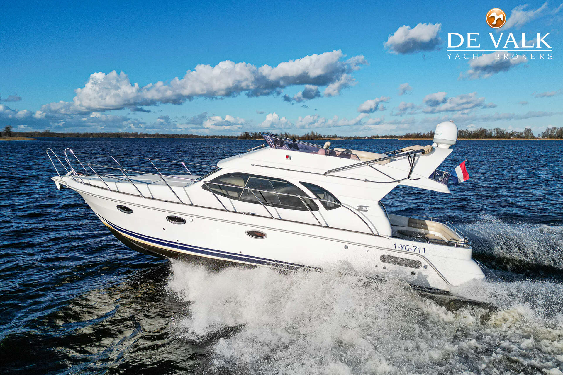 Galeon 380 Fly 2005 – Poolse flybridge met lage motoruren - Foto 12