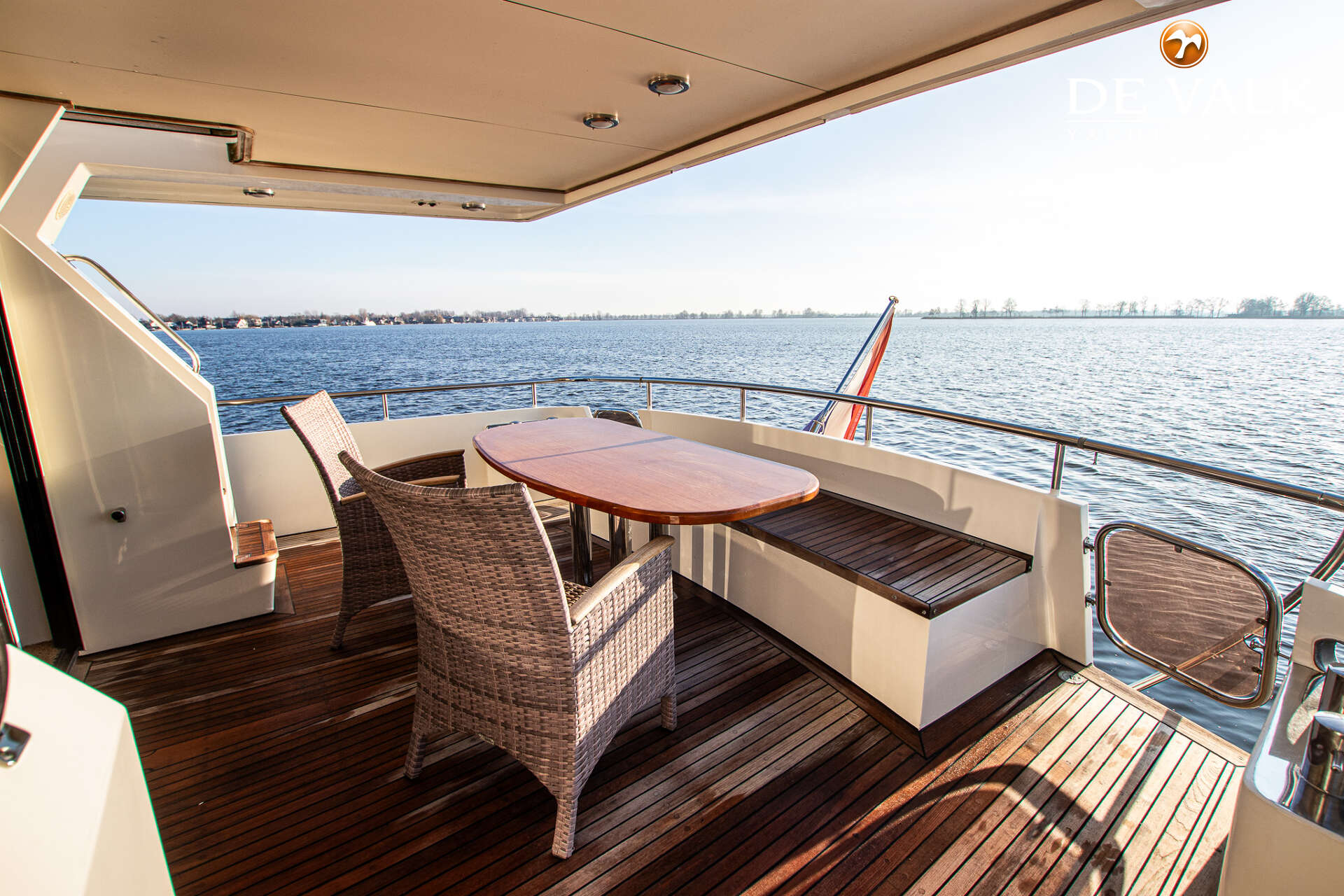 Valk Vitesse 59 1993 – Stalen flybridge met certificaat tot 2031 - Foto 15