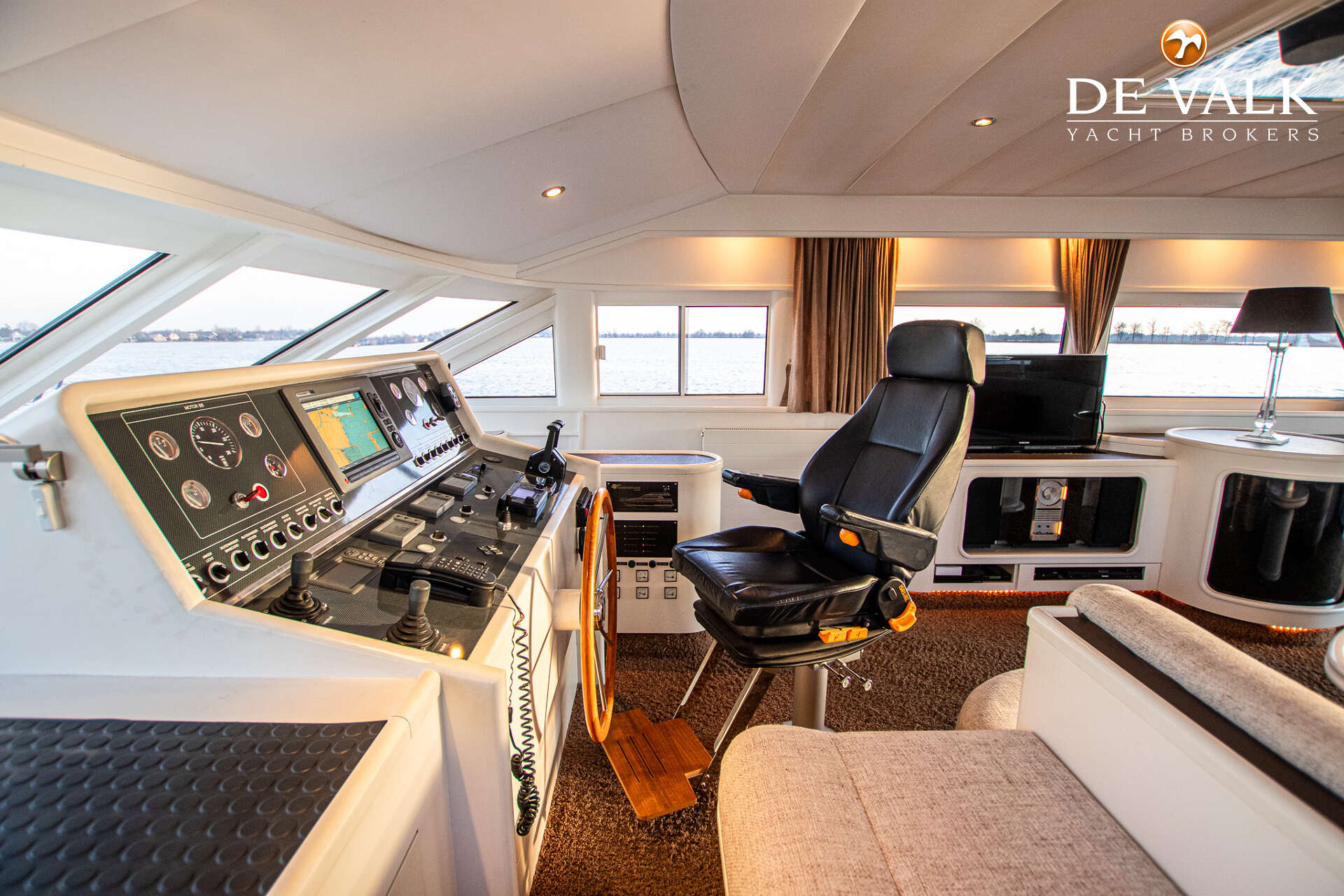 Valk Vitesse 59 1993 – Stalen flybridge met certificaat tot 2031 - Foto 24