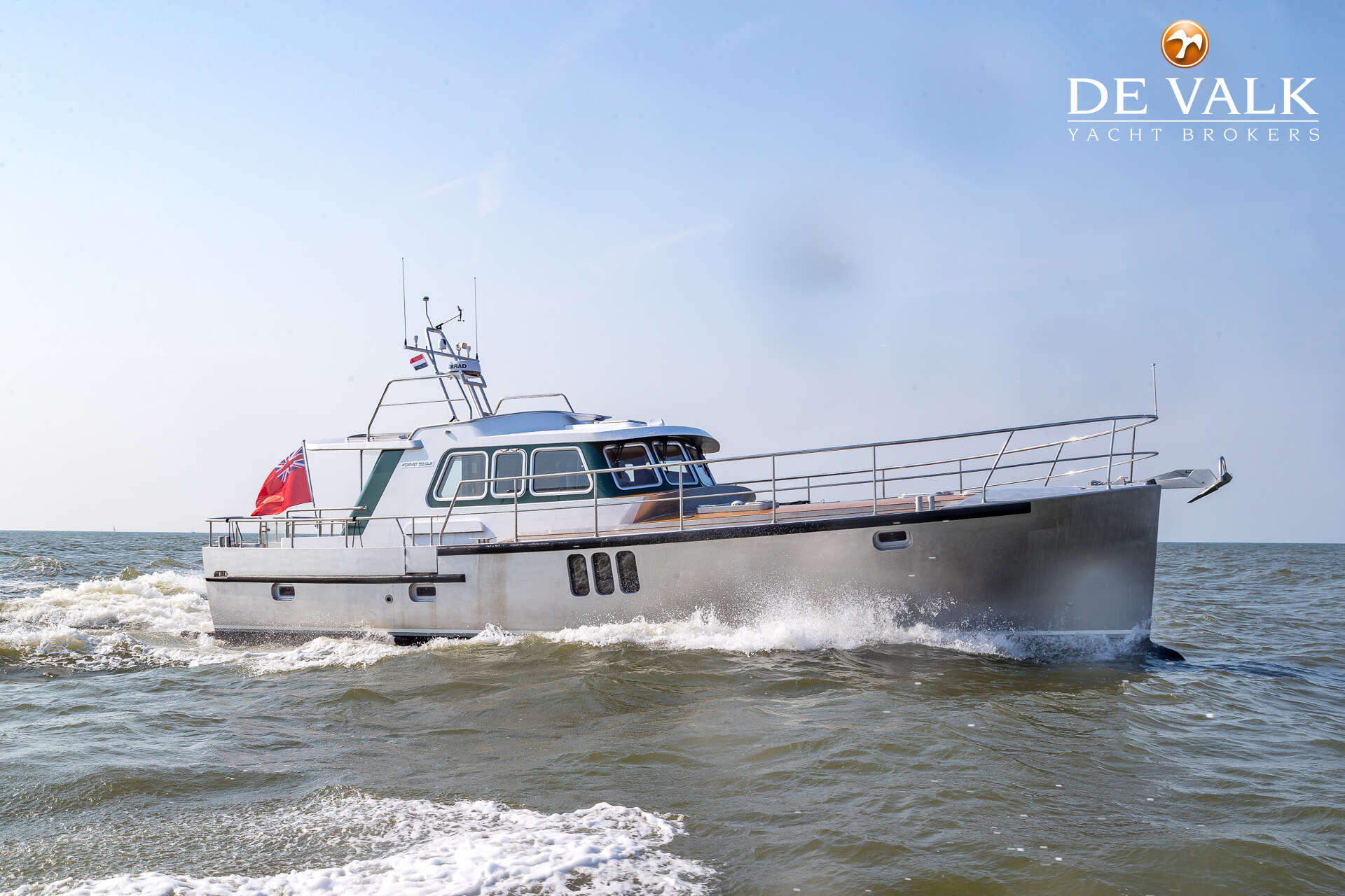 Korvet 14 CLR 2026 – aluminium expeditiejacht in aanbouw - Foto 1