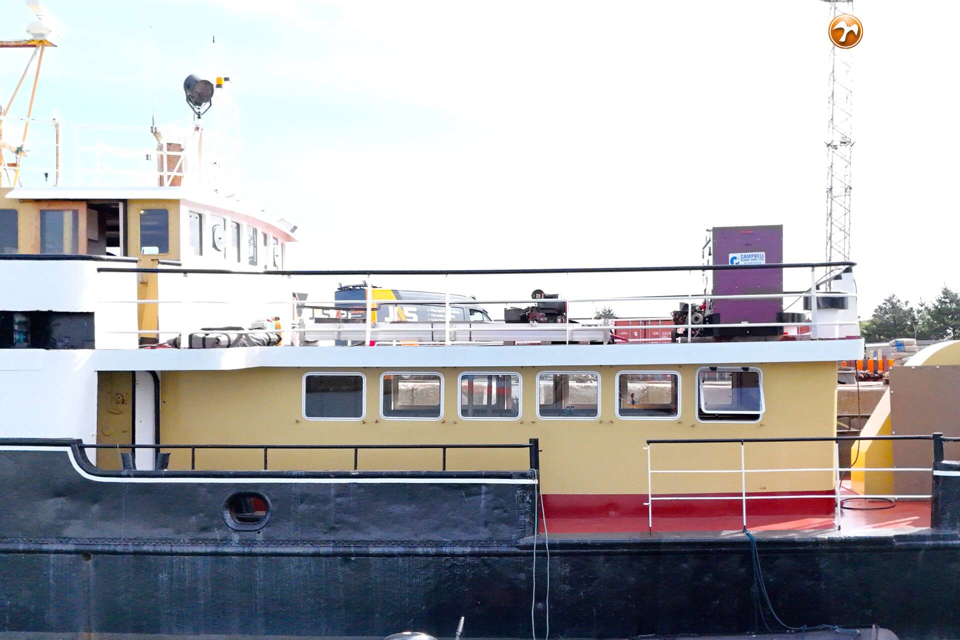 Custom Built Explorer 1963 – 38m ex-tonnenlegger Arctic-expeditie - Foto 11