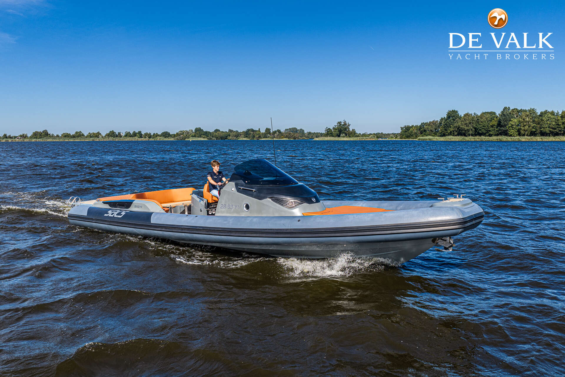 Sacs 47 Motorjacht 2016 – Snelle RIB met Dubbele Mercruiser