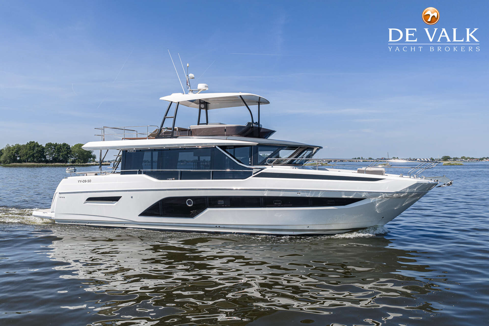 Prestige X60 2023 – Flybridge met Zeus Pod-aandrijving