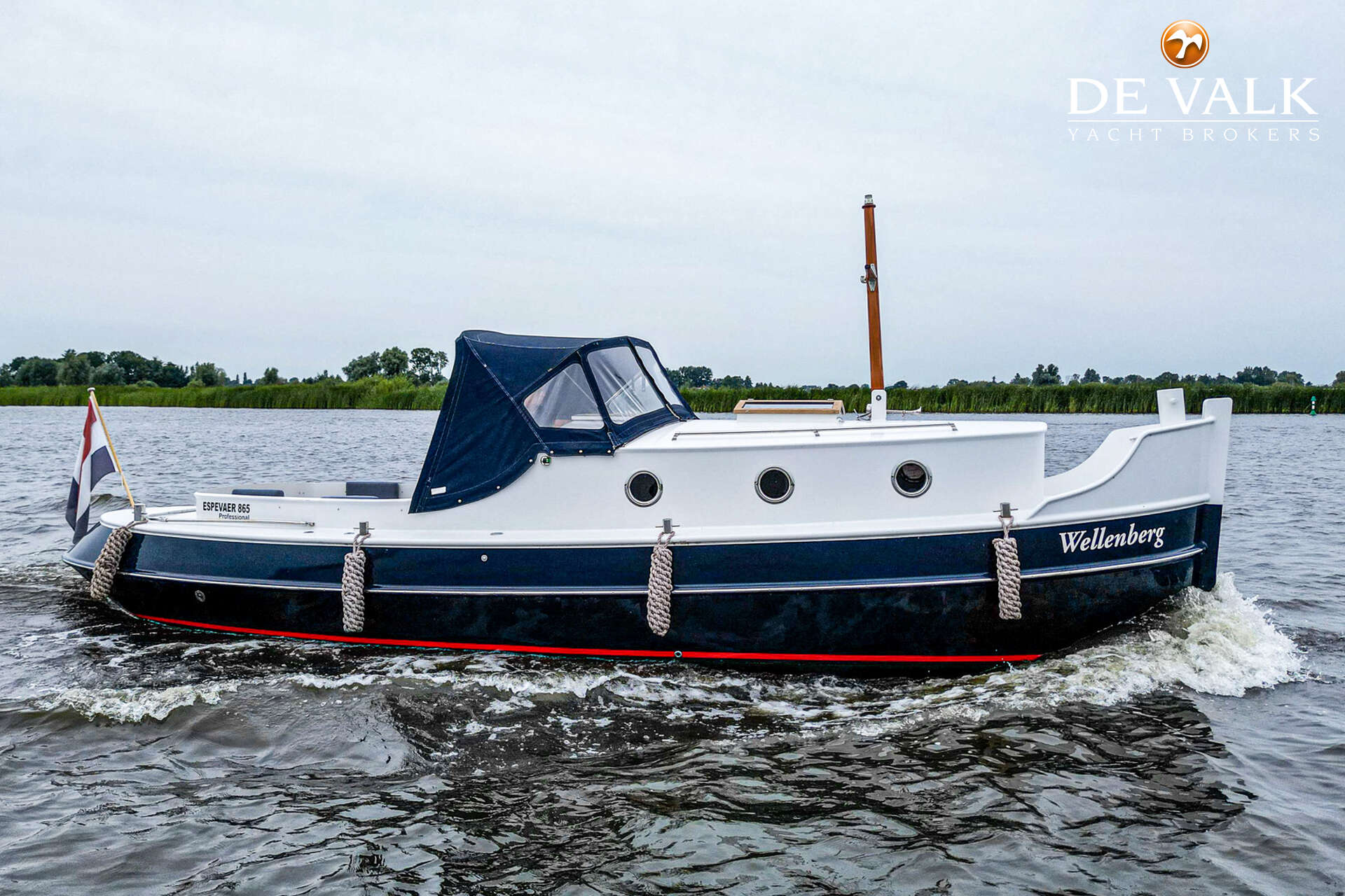Op maat gebouwde Espevær 865 2019 – Stalen Nederlandse Explorer