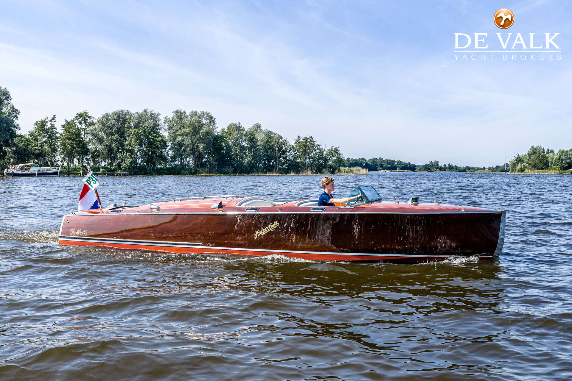 Hacker-Craft Triple Cockpit 1989 – houten runabout 350 pk - Foto 2