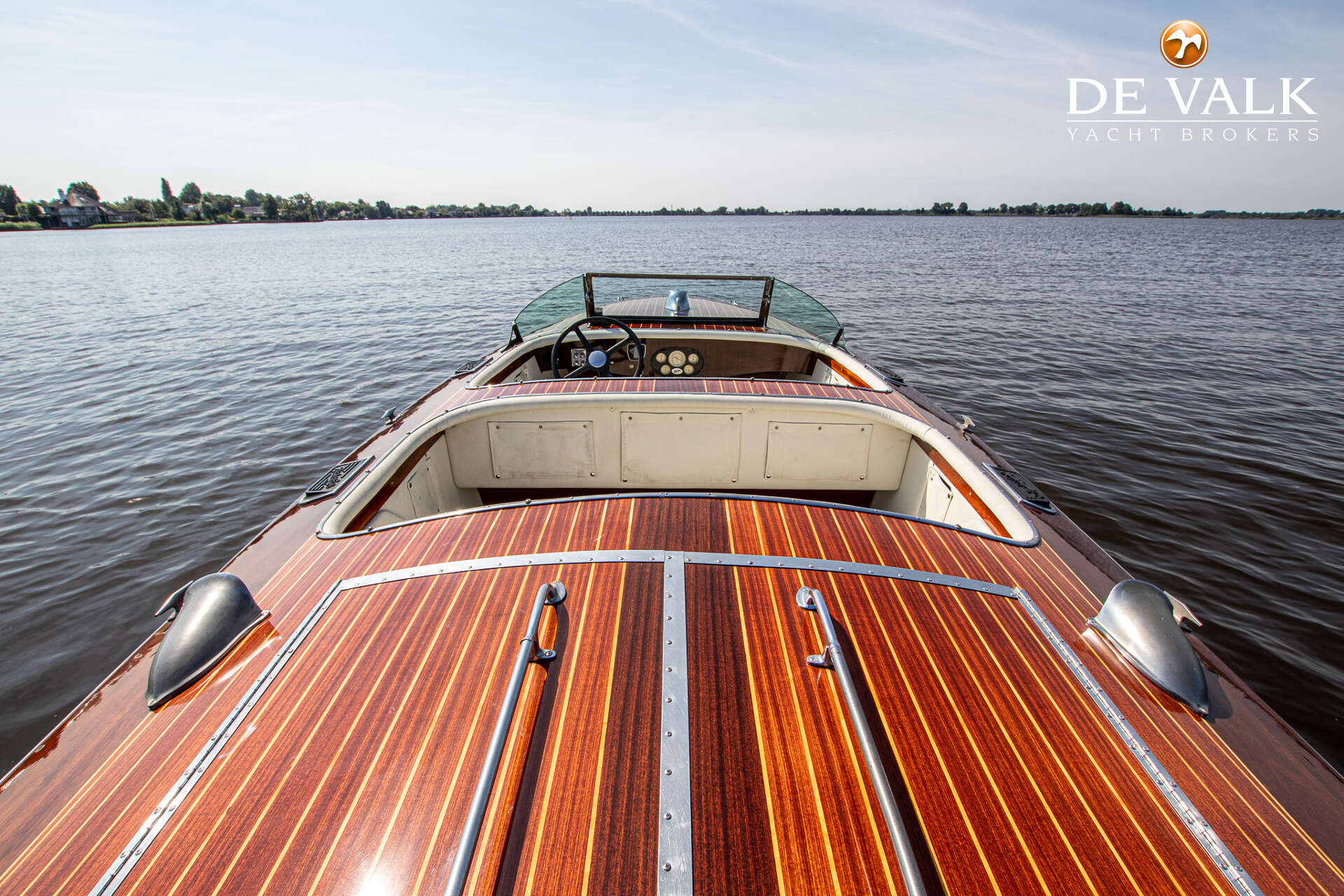 Hacker-Craft Triple Cockpit 1989 – houten runabout 350 pk - Foto 18