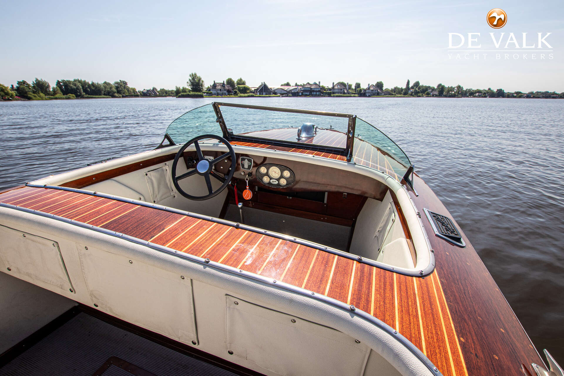 Hacker-Craft Triple Cockpit 1989 – houten runabout 350 pk - Foto 19