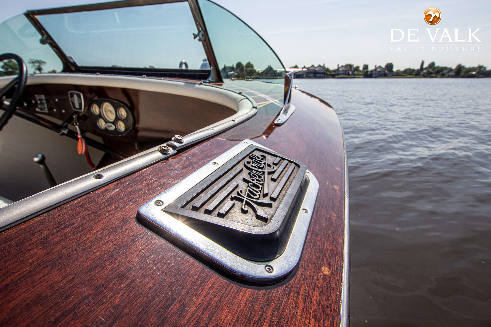 Hacker-Craft Triple Cockpit 1989 – houten runabout 350 pk - Foto 24