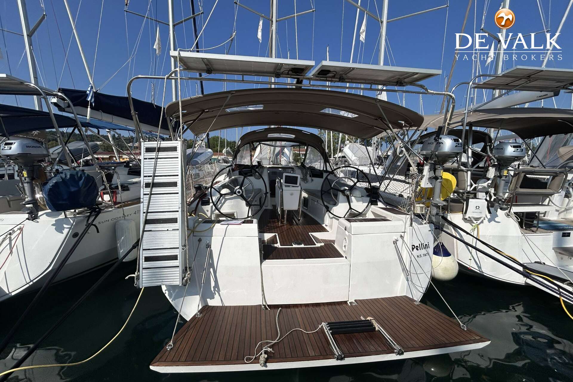 Jeanneau Sun Odyssey 419 2017 – 3 hutten, chartergerechtigd - Foto 2