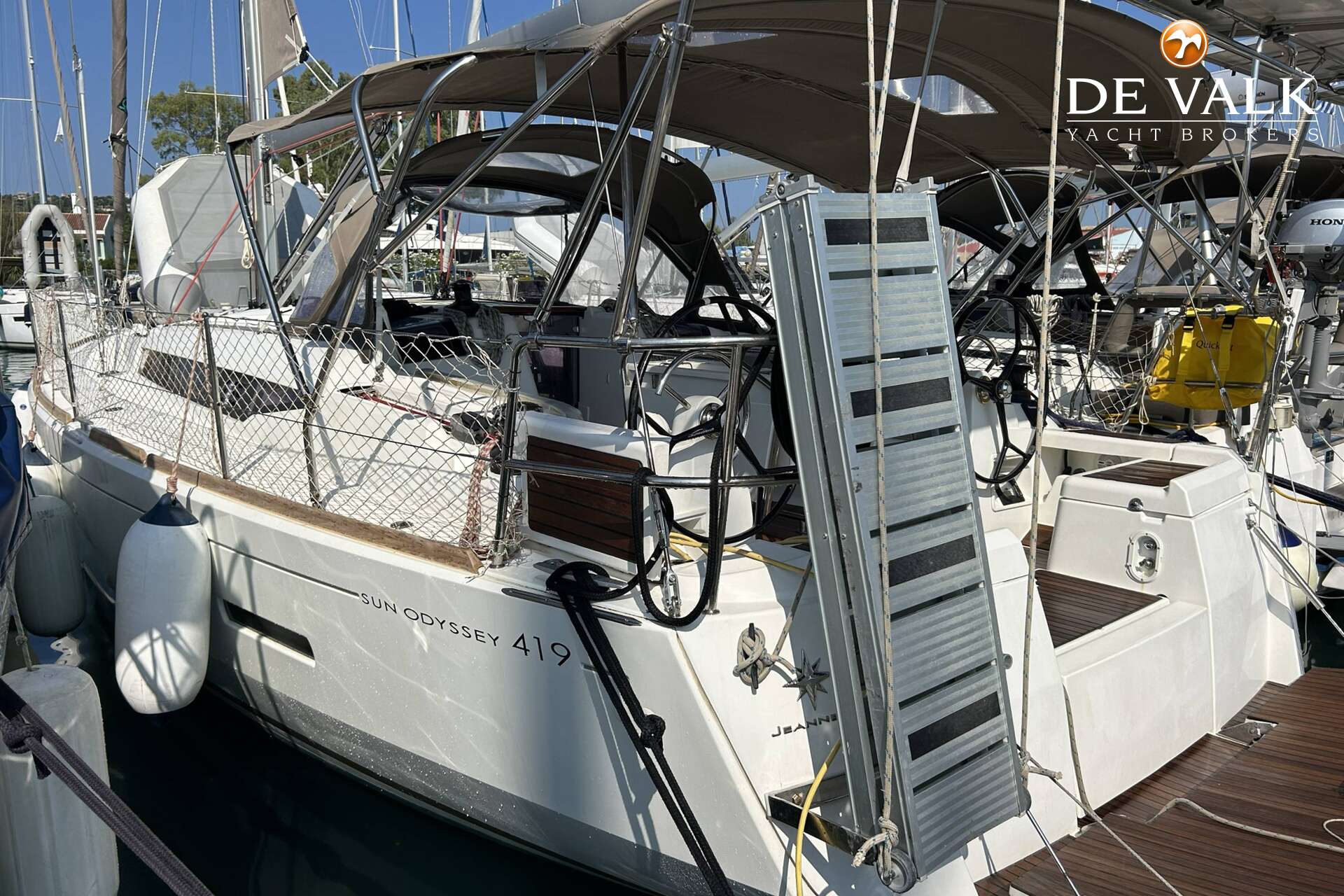 Jeanneau Sun Odyssey 419 2017 – 3 hutten, chartergerechtigd - Foto 3