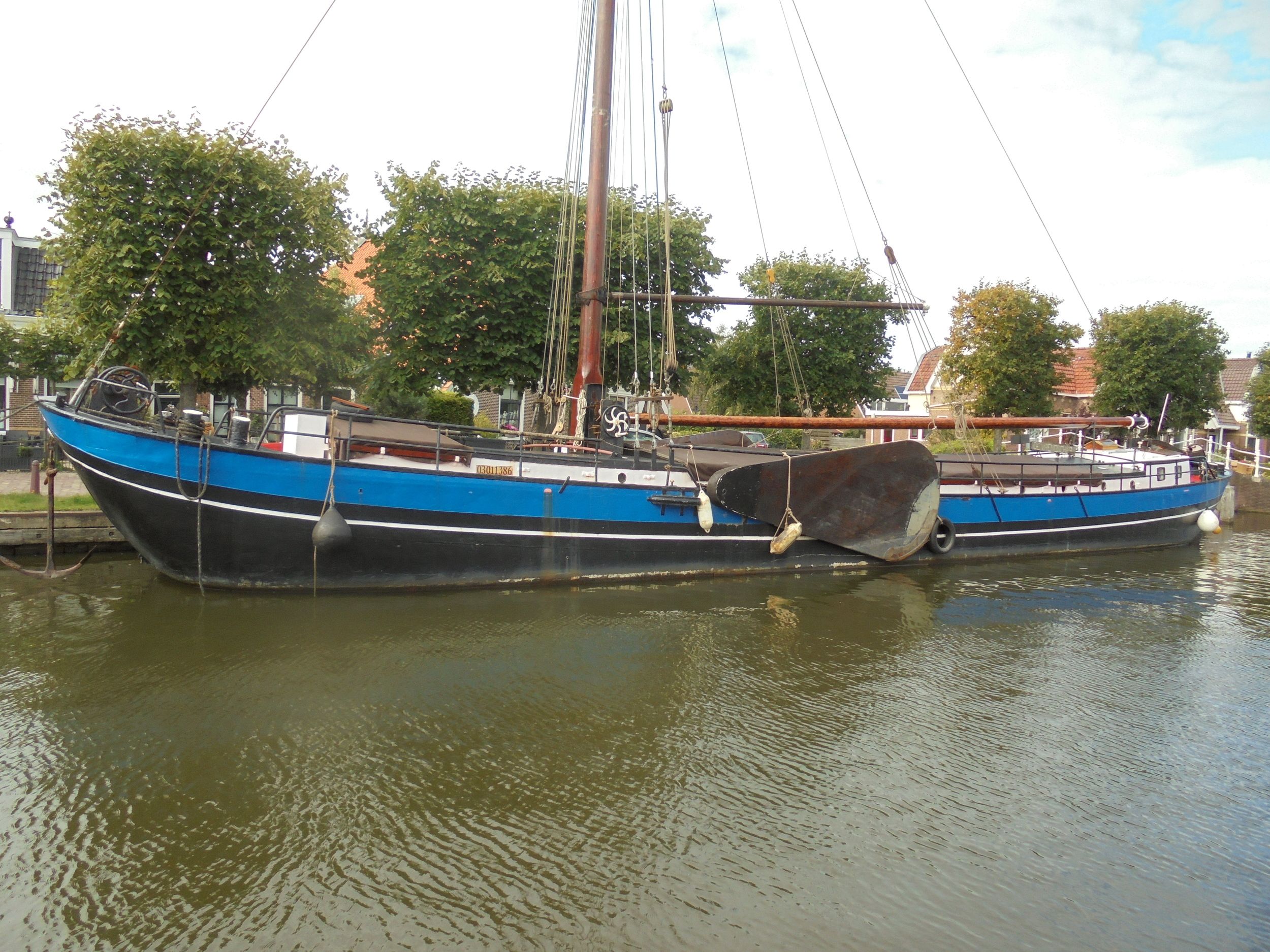 Hagenaar 25.15 zeilboot – stalen charterschip met ligplaats - Foto 3