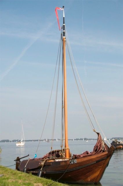 Visserman Pluut 9.00 1967 – authentieke platbodem uit Spakenburg - Foto 2