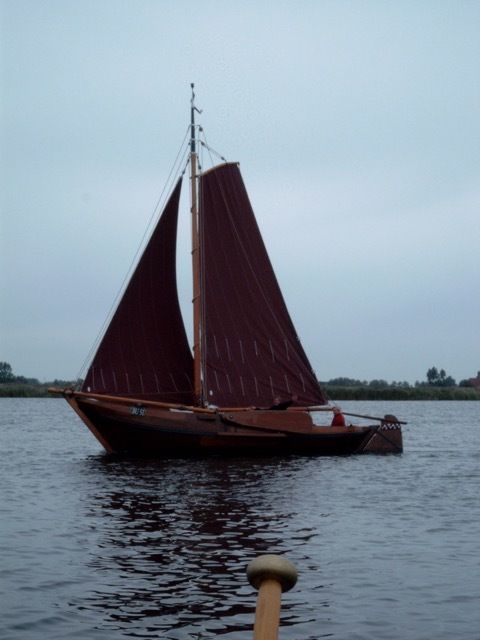 Visserman Pluut 9.00 1967 – authentieke platbodem uit Spakenburg - Foto 5