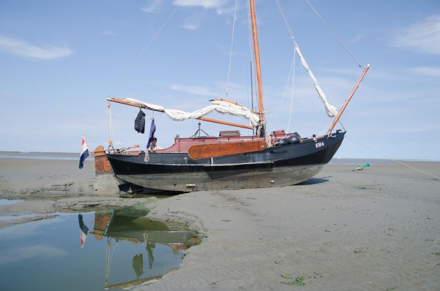 Platbodem Melkschouw 1934 – authentiek waddenschip