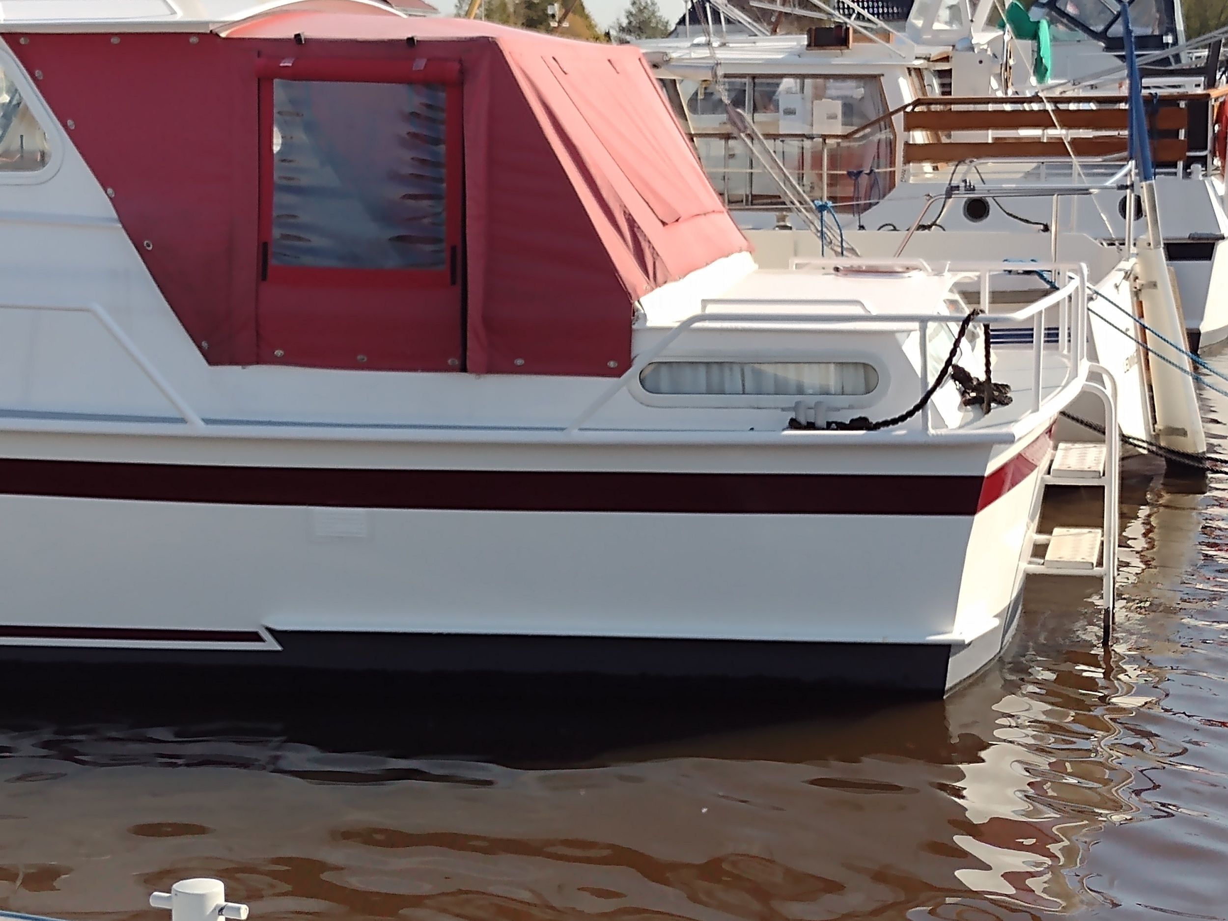 Boornkruiser 880 OK/AK 1982 – stalen motorkruiser met 4 hutten - Foto 24