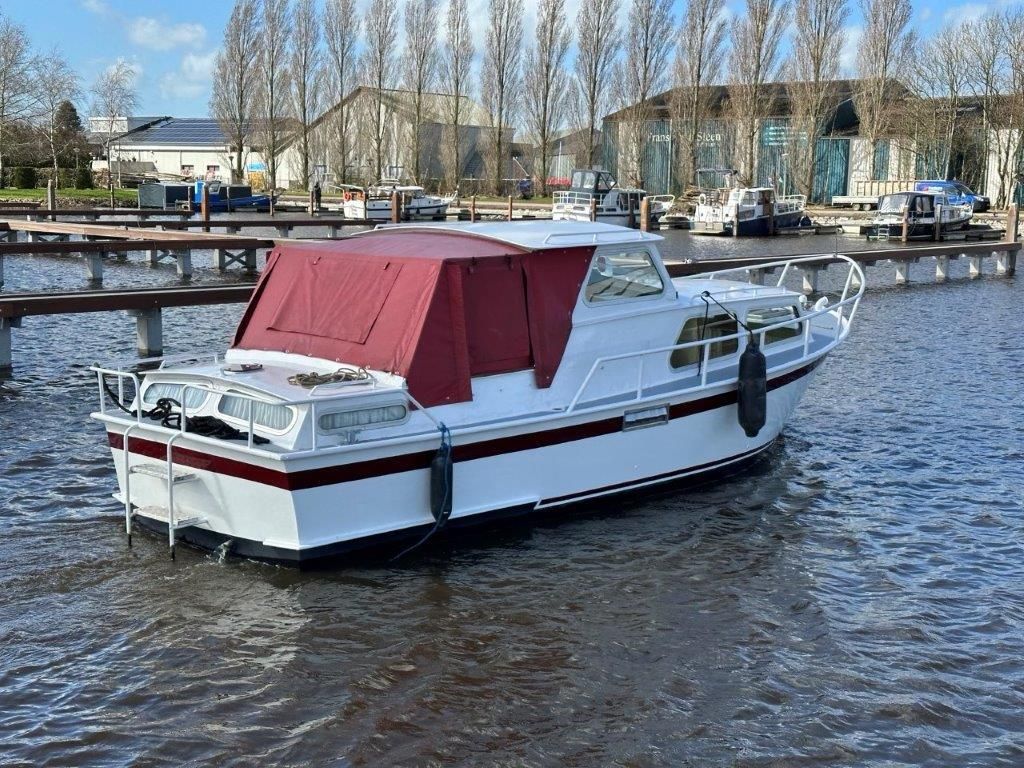 Boornkruiser 880 OK/AK 1982 – stalen motorkruiser met 4 hutten - Foto 4