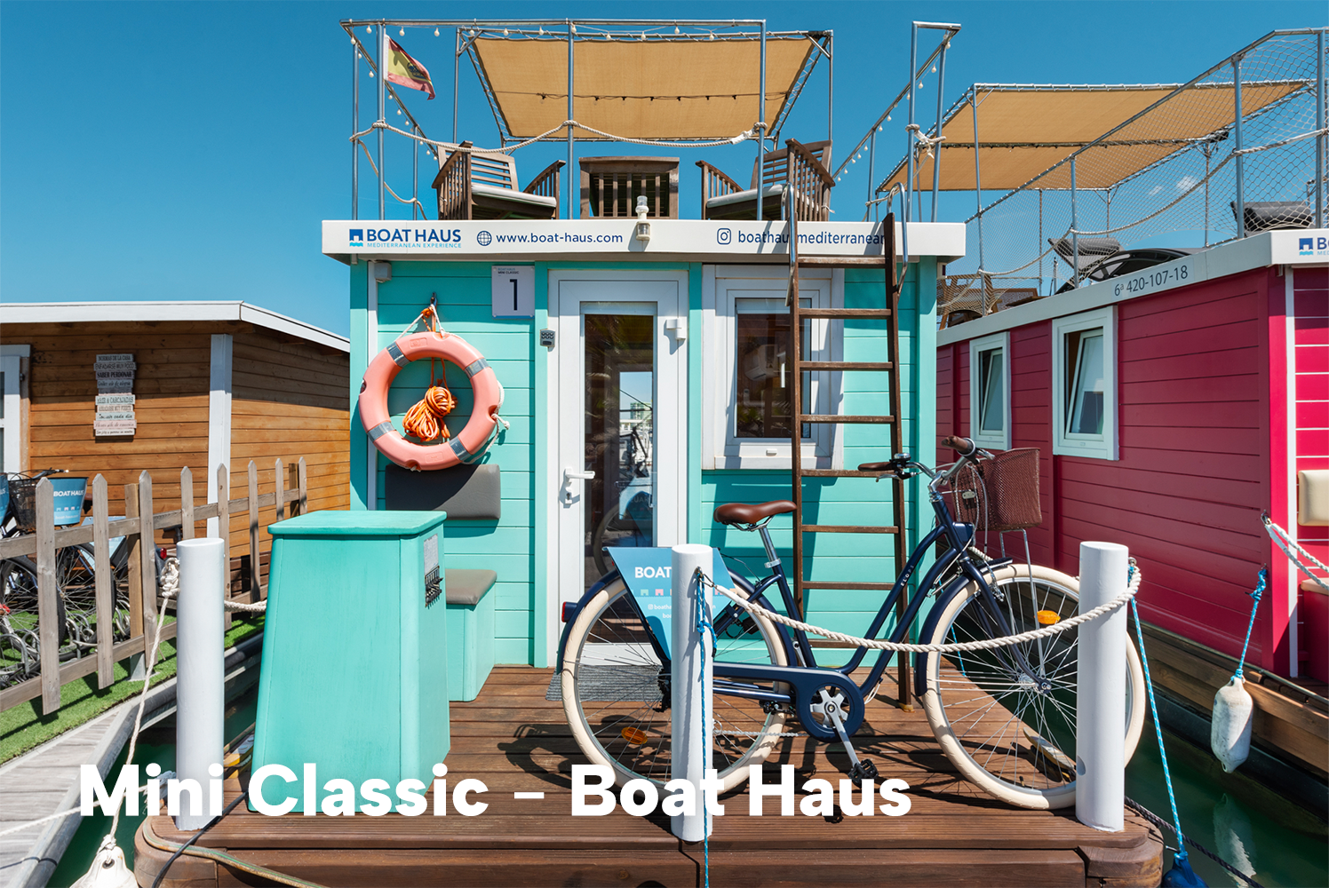 Boat Haus Mediterranean 6x3 Classic 2018 – Houseboat met rendement