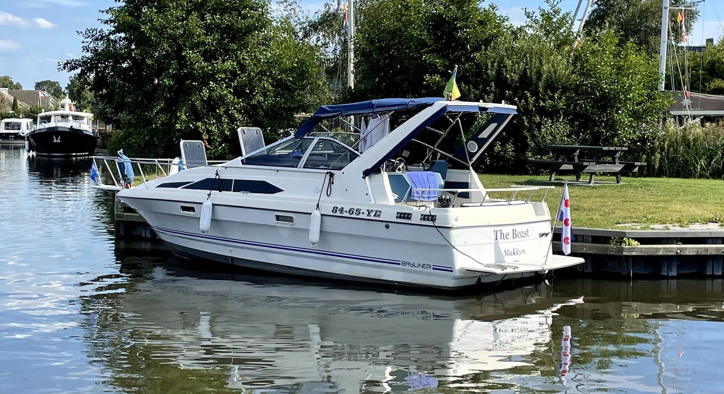 Bayliner 2855 Cierra 1988 – gereviseerde motor, 30 uur gelopen - Foto 2