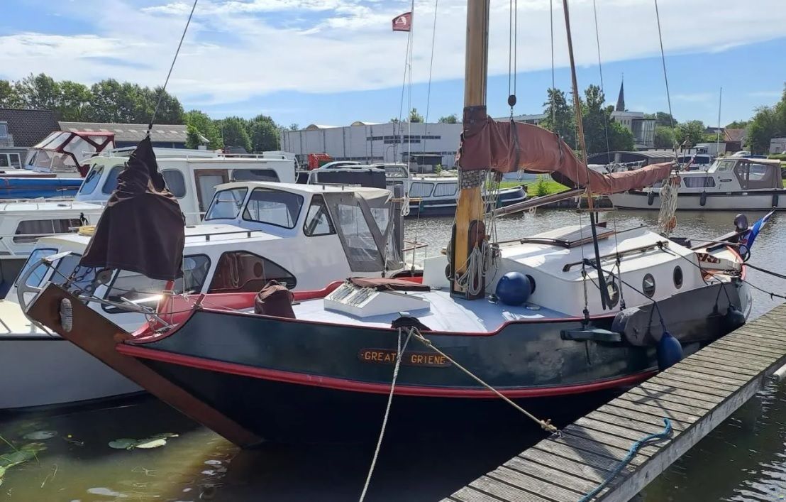Schokker 9.74 1968 – Stalen platbodem voor Waddenzee