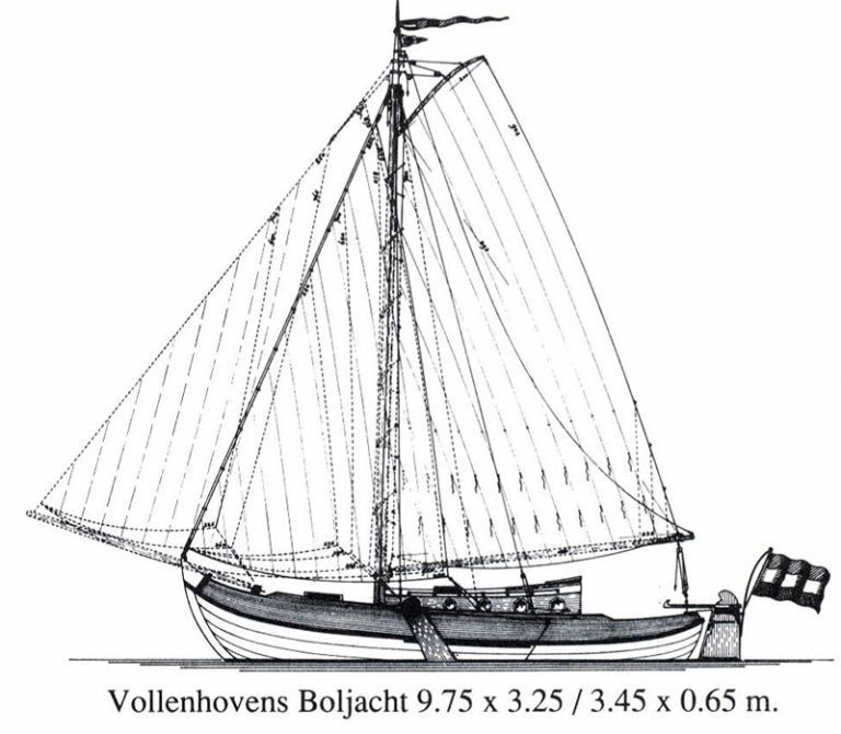 Vollenhovense Bol 9.75 1971 – Zeldzaam Varend Erfgoed - Foto 5