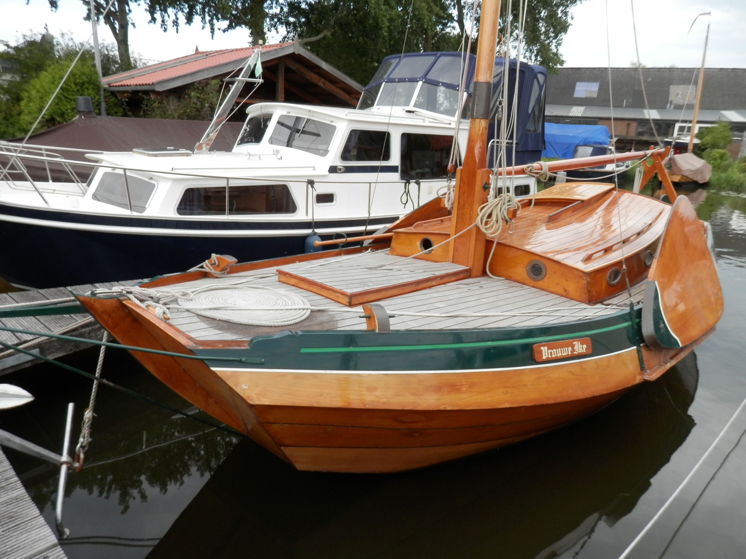 Van Der Meulen Kajuitzeilschouw 800 1978 – Eikenhouten schouw