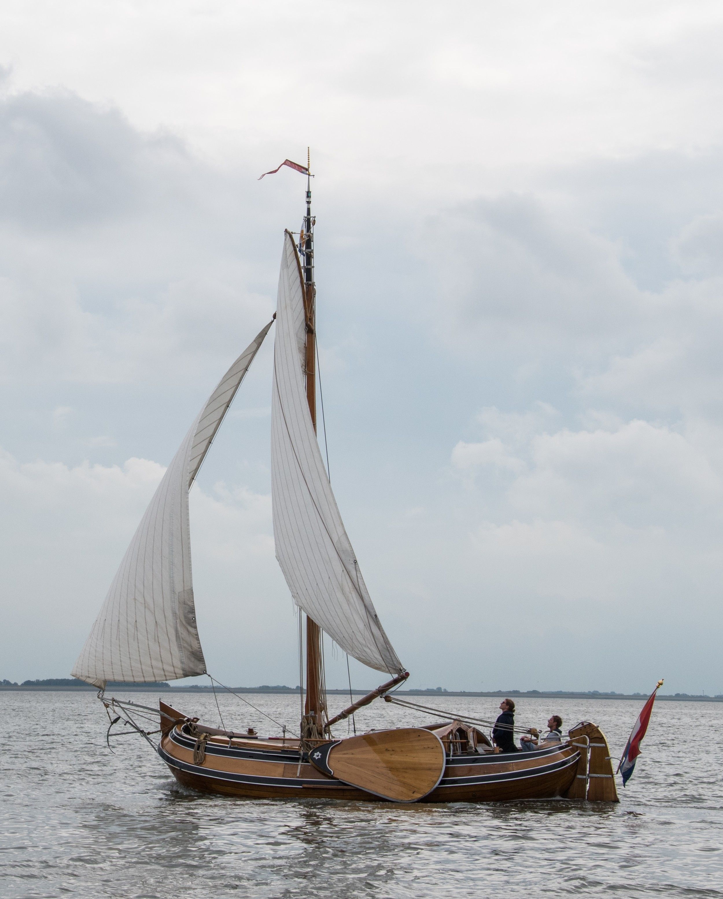 Boeier Lantinga 900 1908 – Authentieke houten zeilboot vaarklaar - Foto 2
