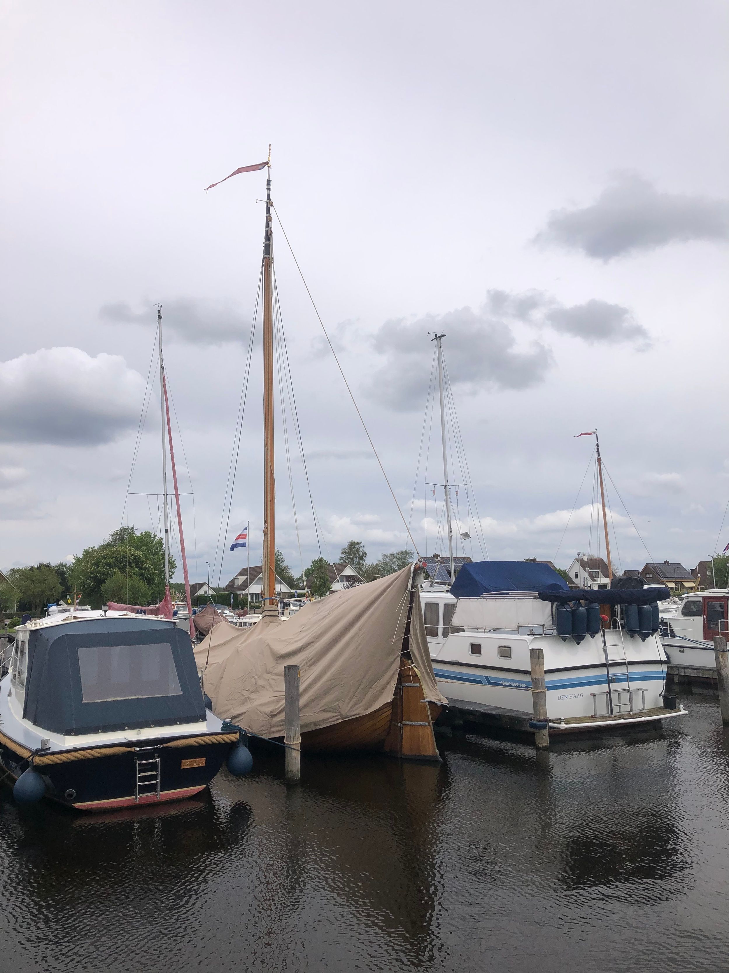 Boeier Lantinga 900 1908 – Authentieke houten zeilboot vaarklaar - Foto 14