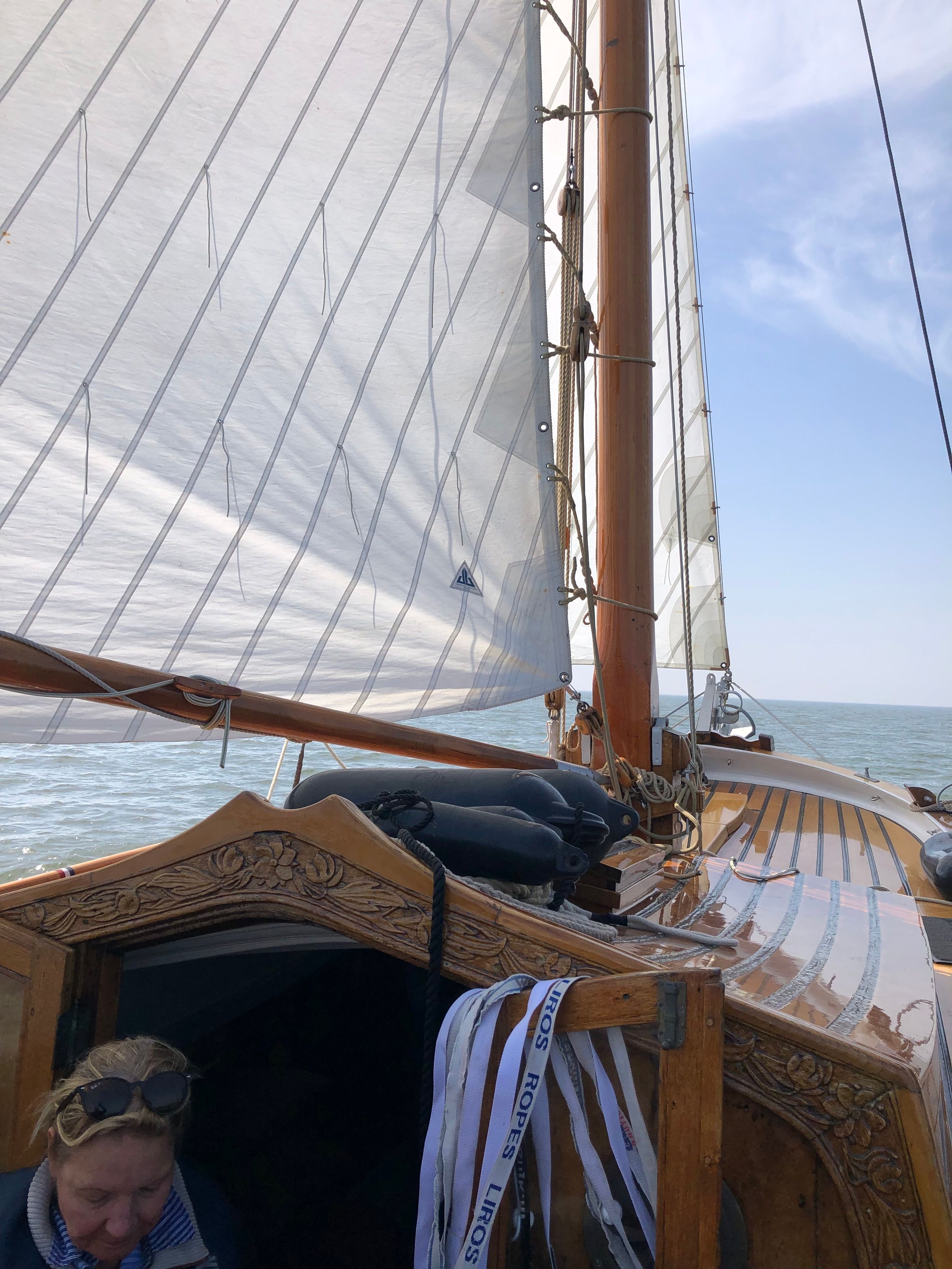 Boeier Lantinga 900 1908 – Authentieke houten zeilboot vaarklaar - Foto 3