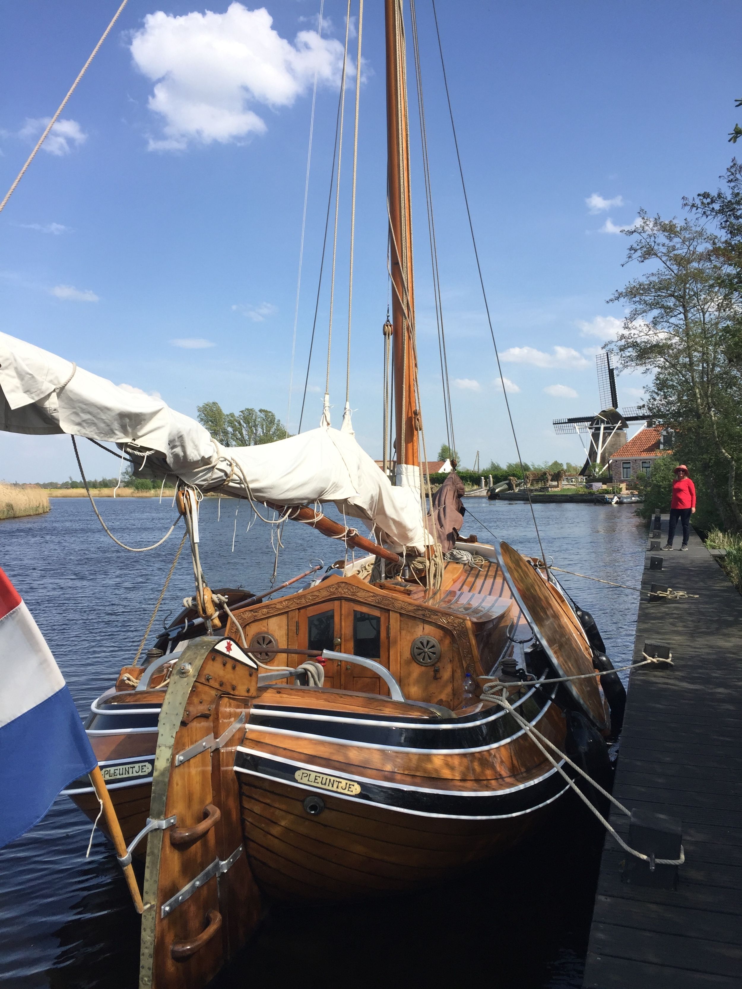 Boeier Lantinga 900 1908 – Authentieke houten zeilboot vaarklaar - Foto 6