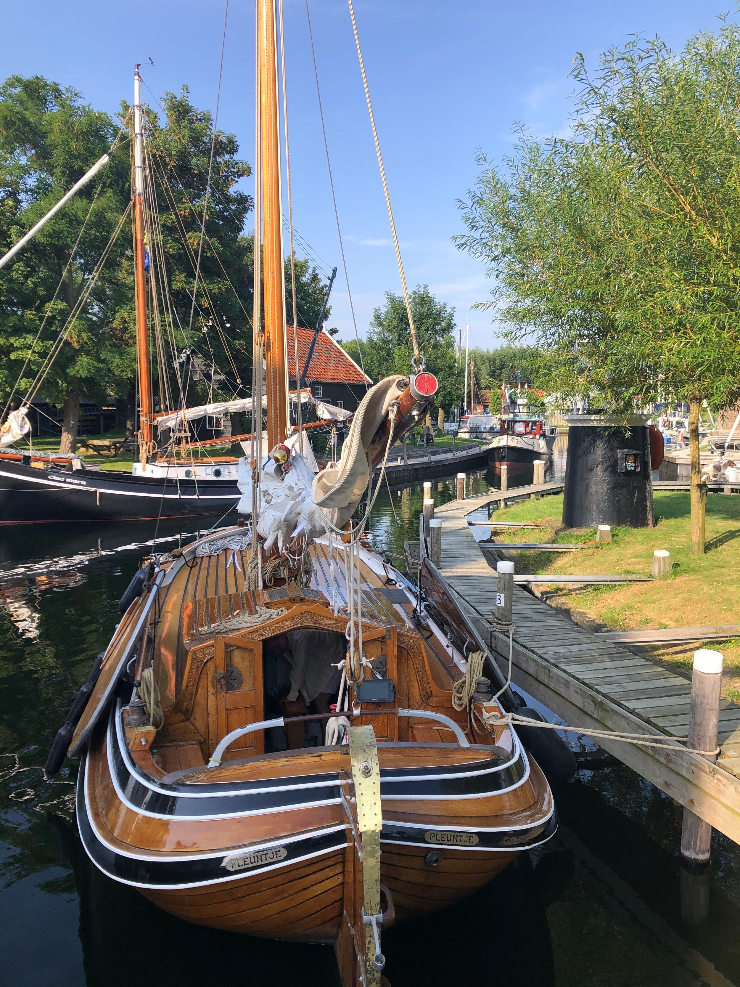 Boeier Lantinga 900 1908 – Authentieke houten zeilboot vaarklaar - Foto 10