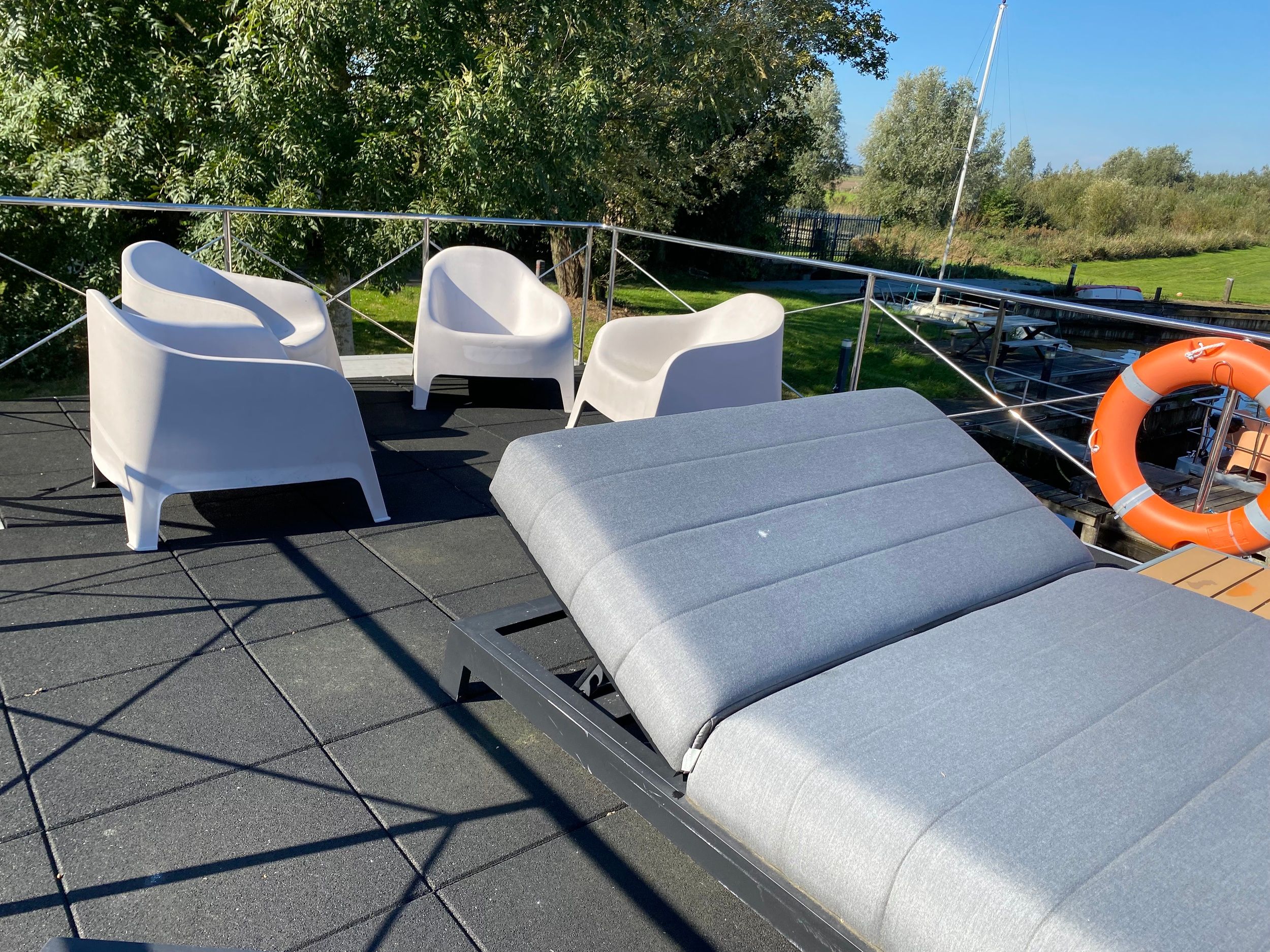 Campi 400 Warns 2019 – Houseboat met ligplaats en steiger - Foto 16