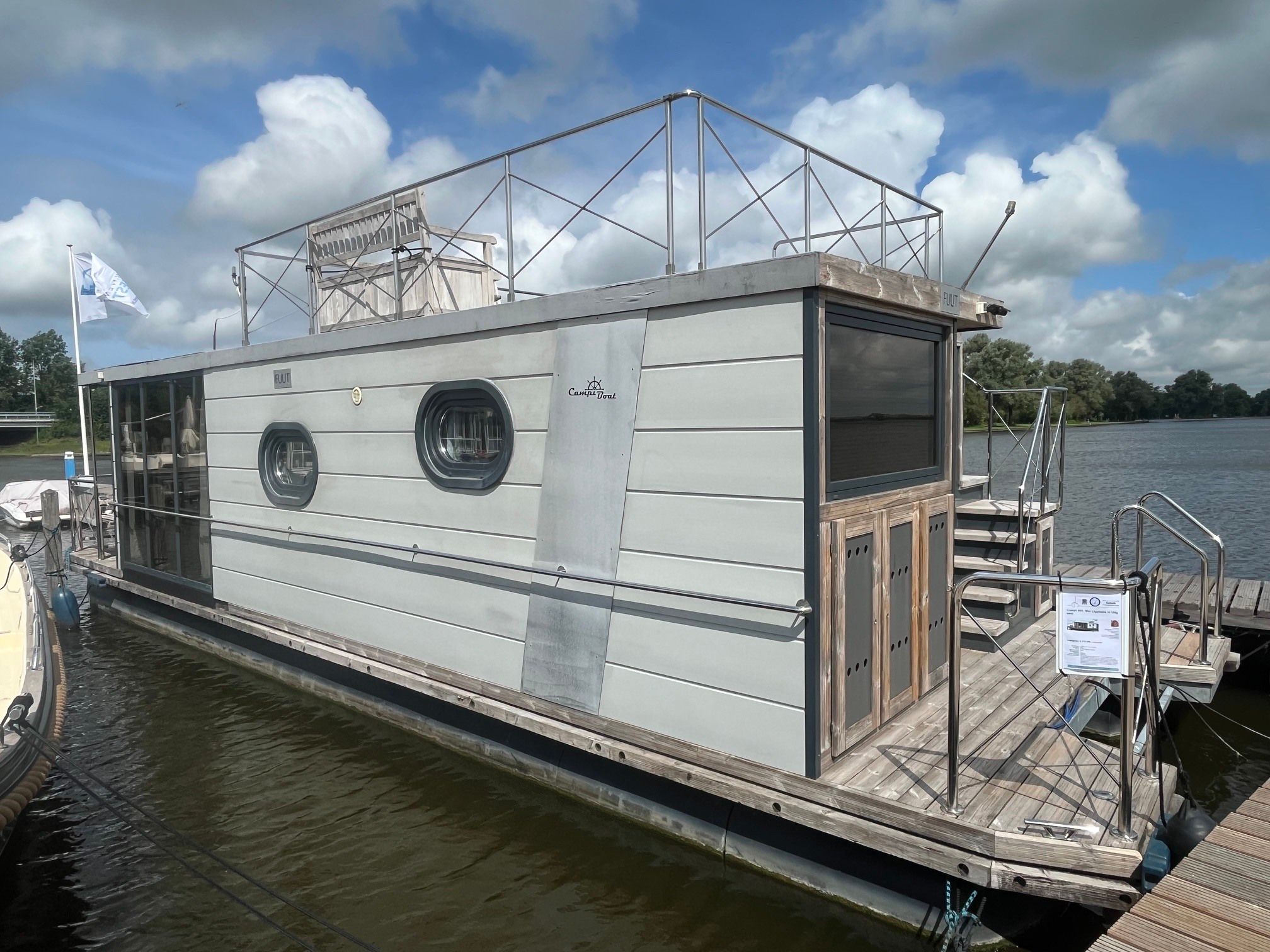 Campi 400 2021 – stalen woonboot met verhuurmogelijkheid - Foto 3